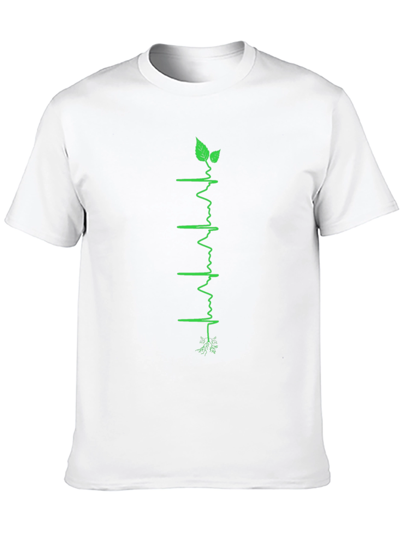 Nature ECG Black T-Shirt