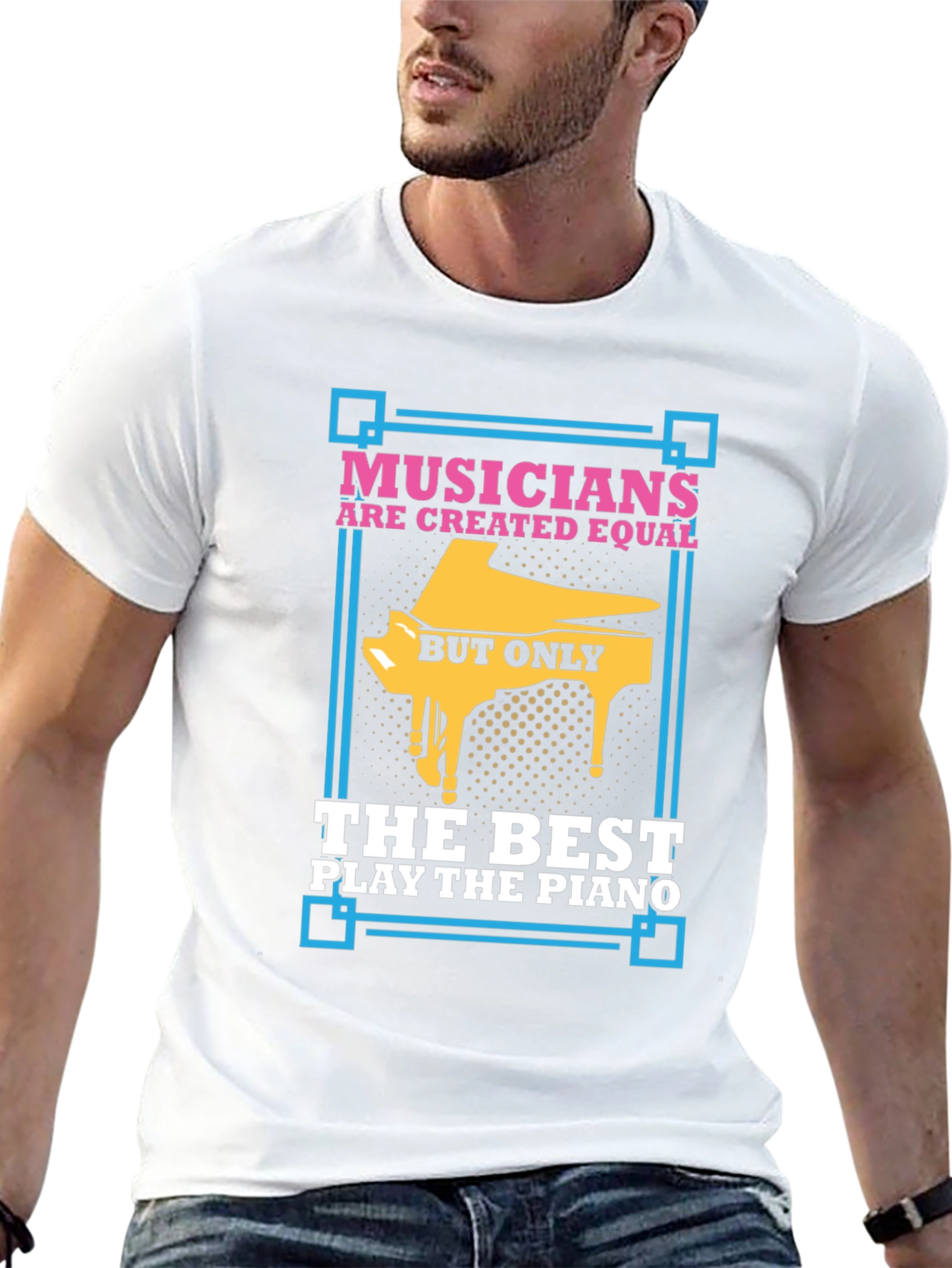 Musicians Piano T-Shirt