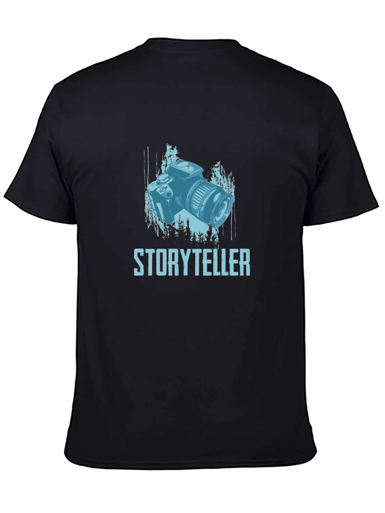 Storyteller Camera Graphic Tee - Black