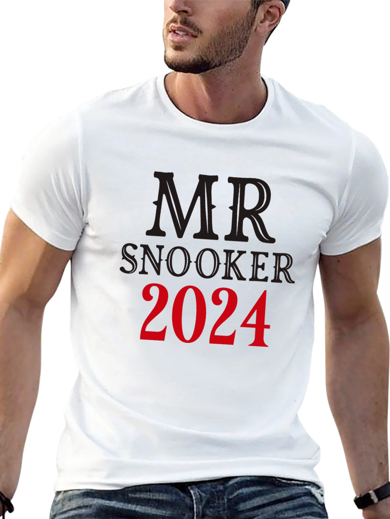 MR Snooker 2024 Black Tee