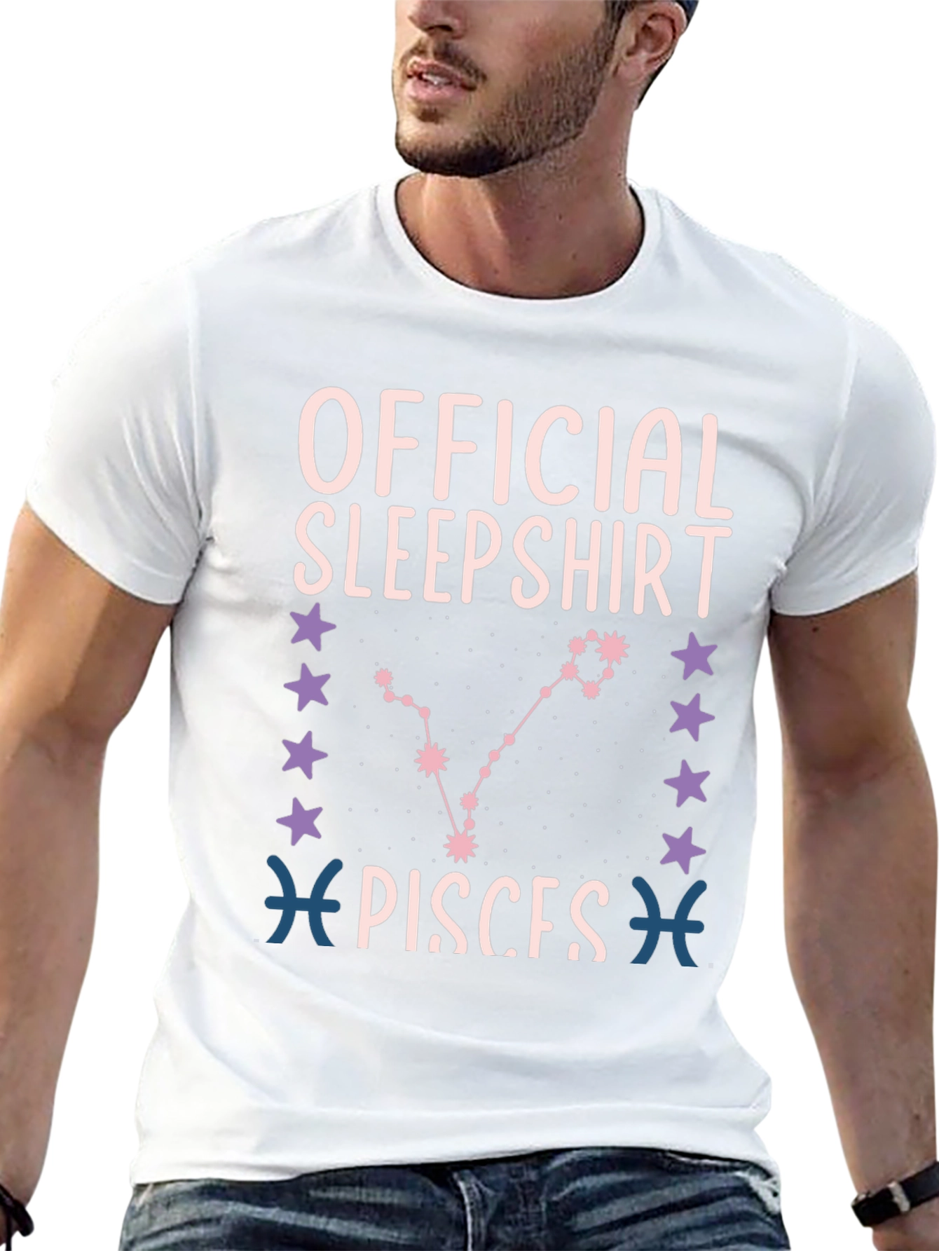 Official Pisces Sleepshirt - Zodiac Sign Tee