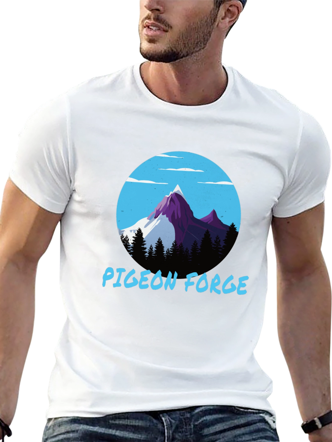 Pigeon Forge Graphic Tee - Mountain Design