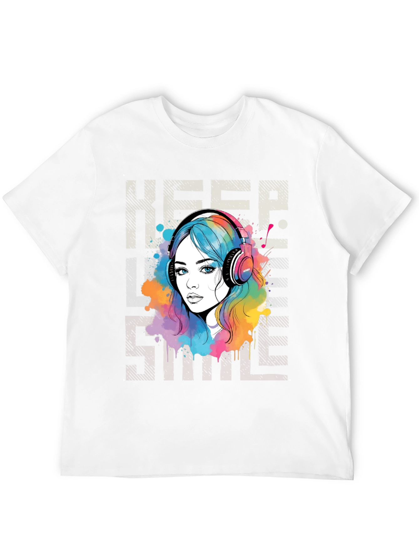 Colorful Music Lover T-Shirt