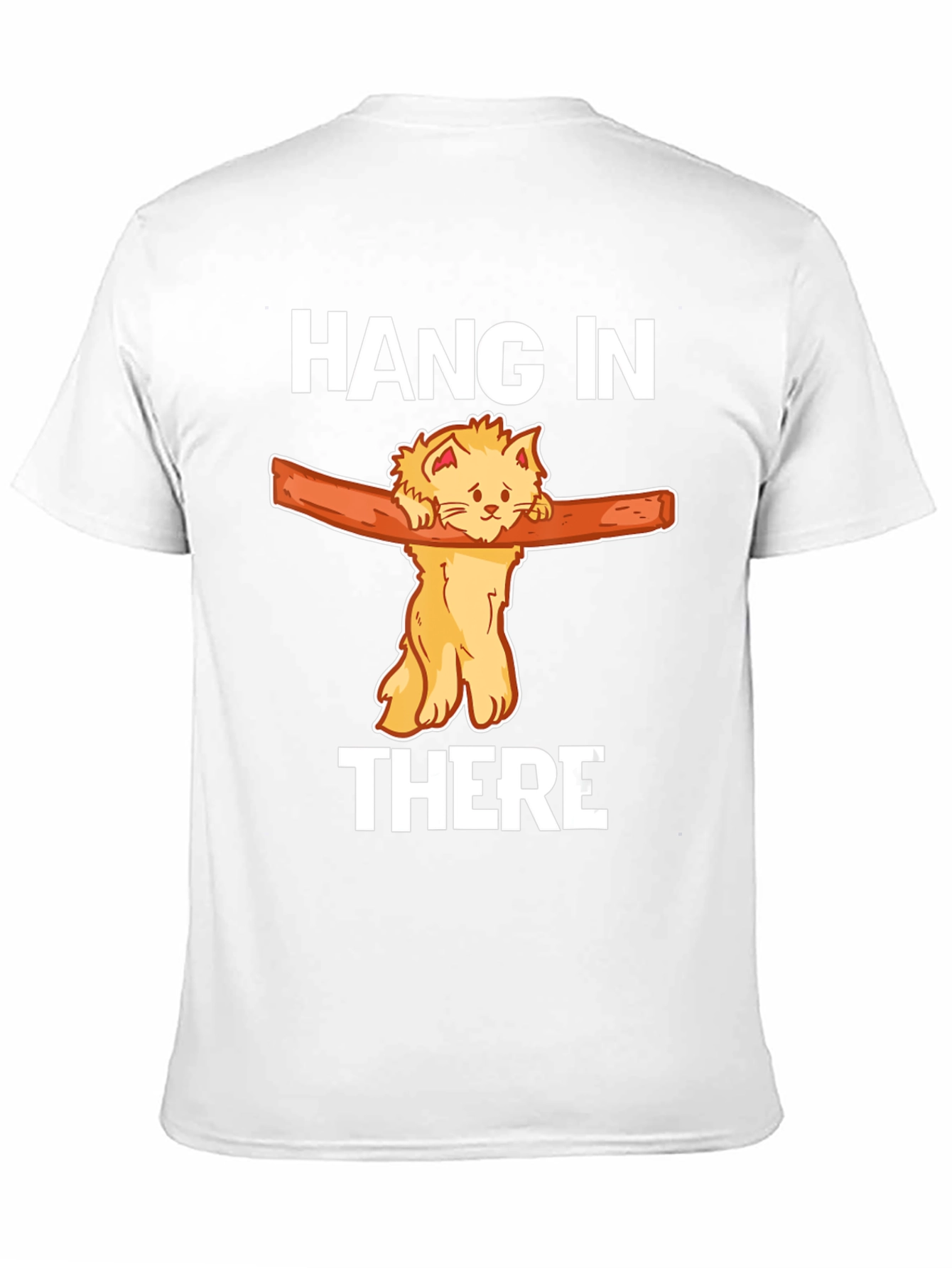 Hang In There Cat T-Shirt Funny Graphic Tee
