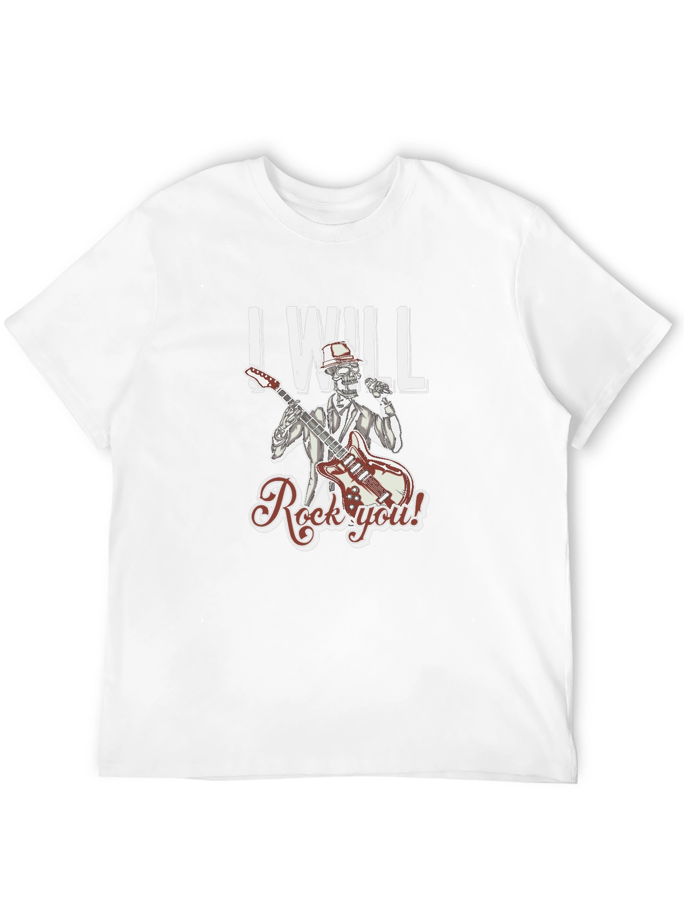 Rock You Skeleton Graphic Tee