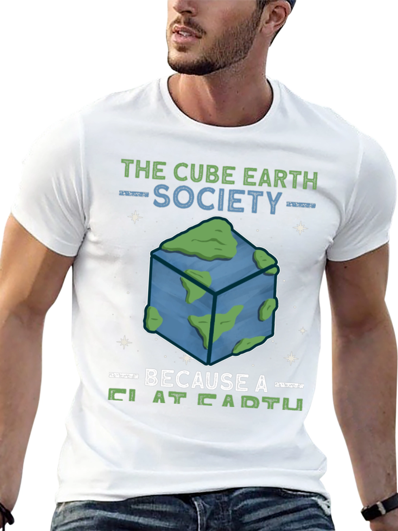 Cube Earth Society Graphic Tee
