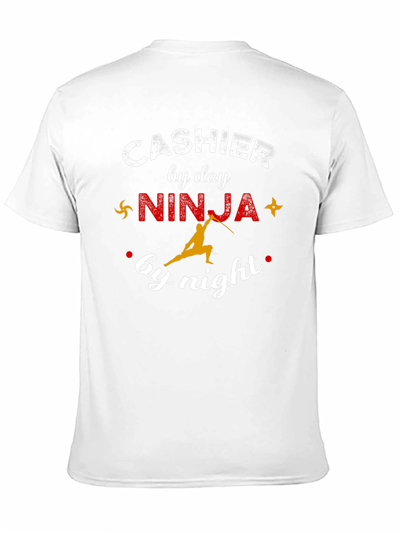 Cashier by Day Ninja by Night Graphic T-Shirt