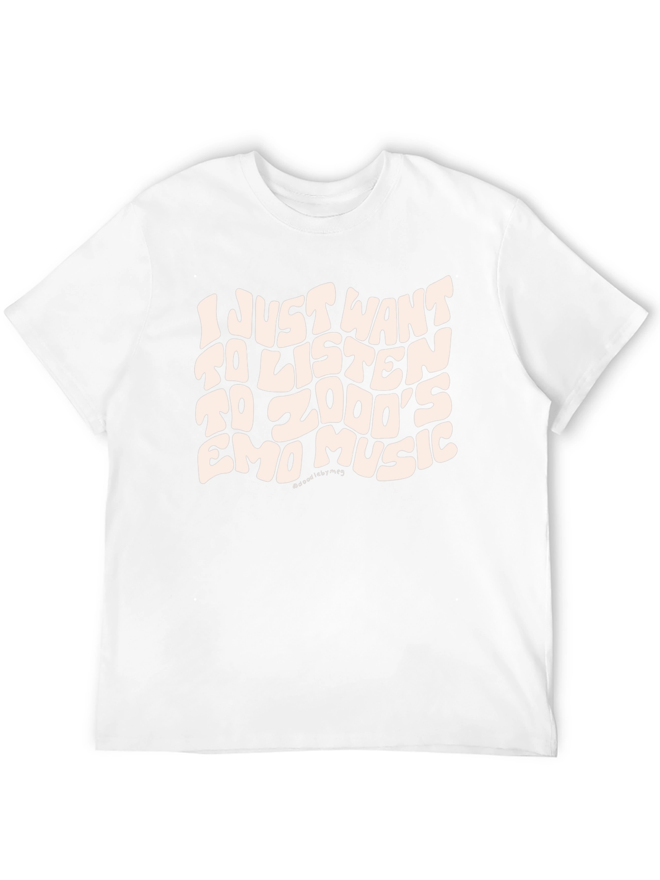 Zodds Emo Music Graphic Tee