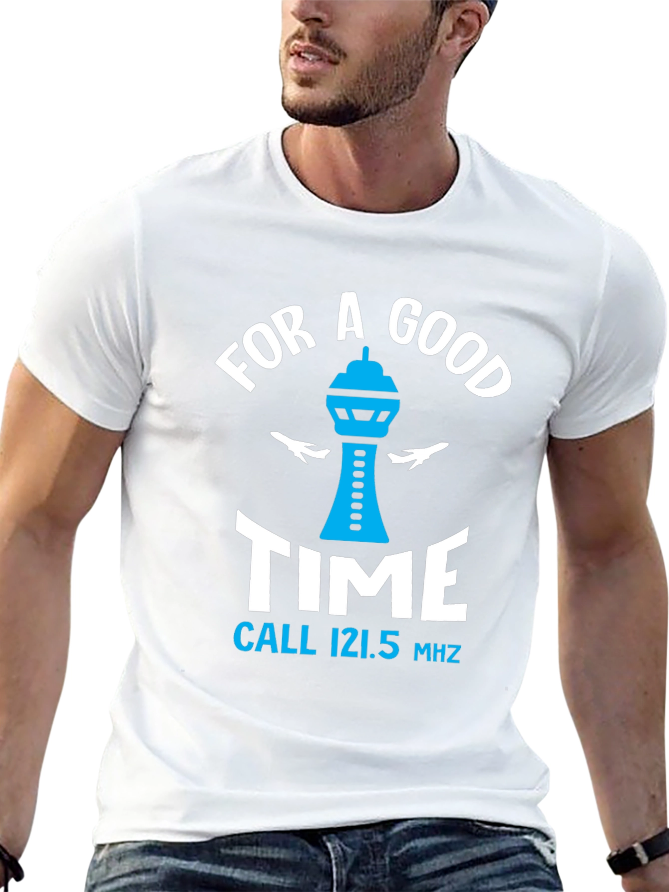 For A Good Time Aviation T-Shirt