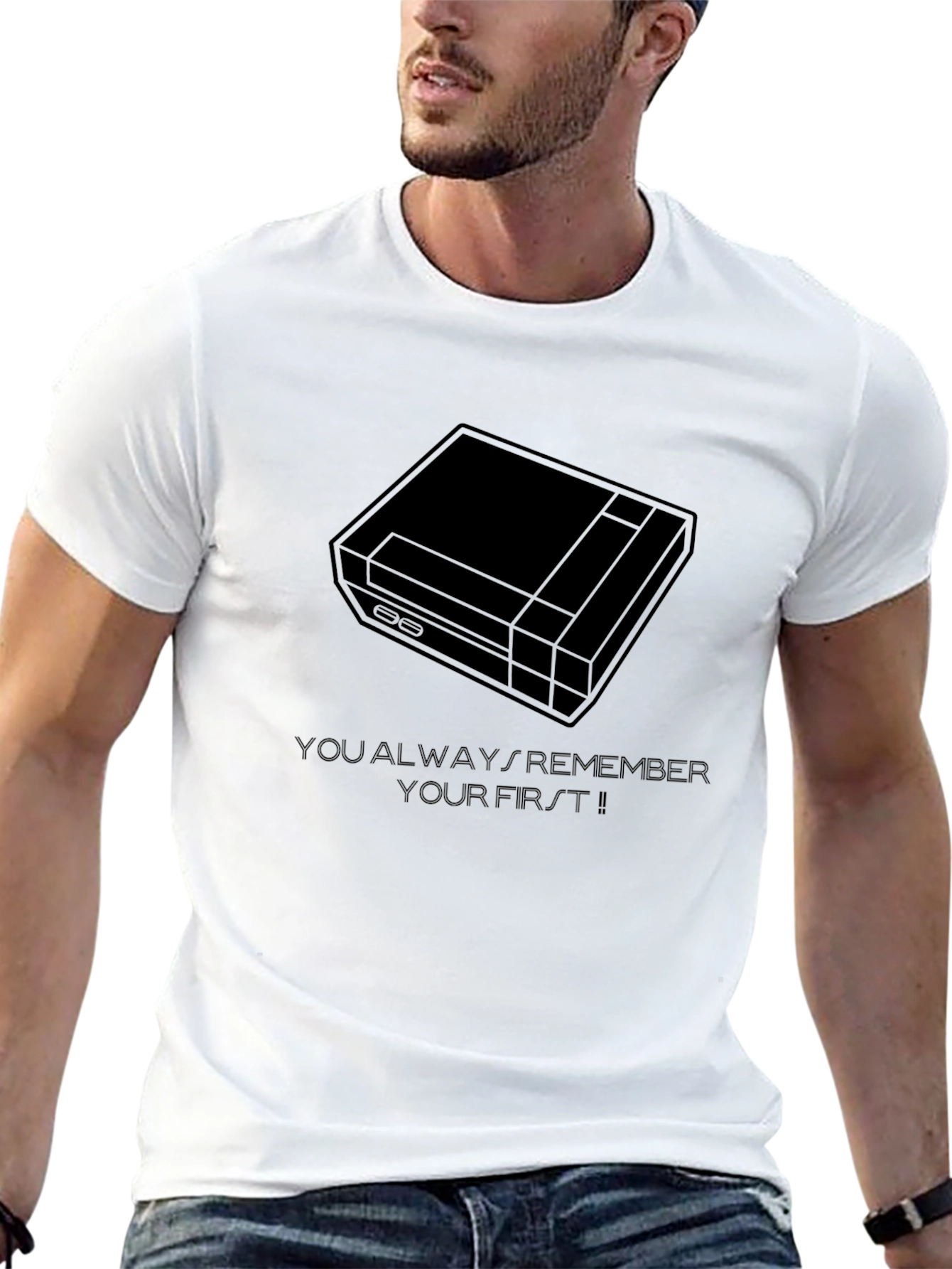 Retro Gaming T-Shirt - Your First! Console Design