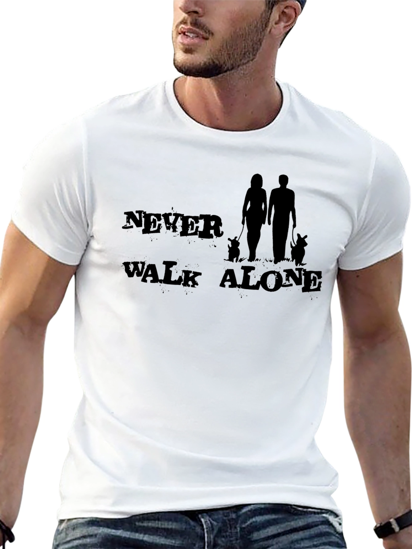 Never Walk Alone Graphic T-Shirt