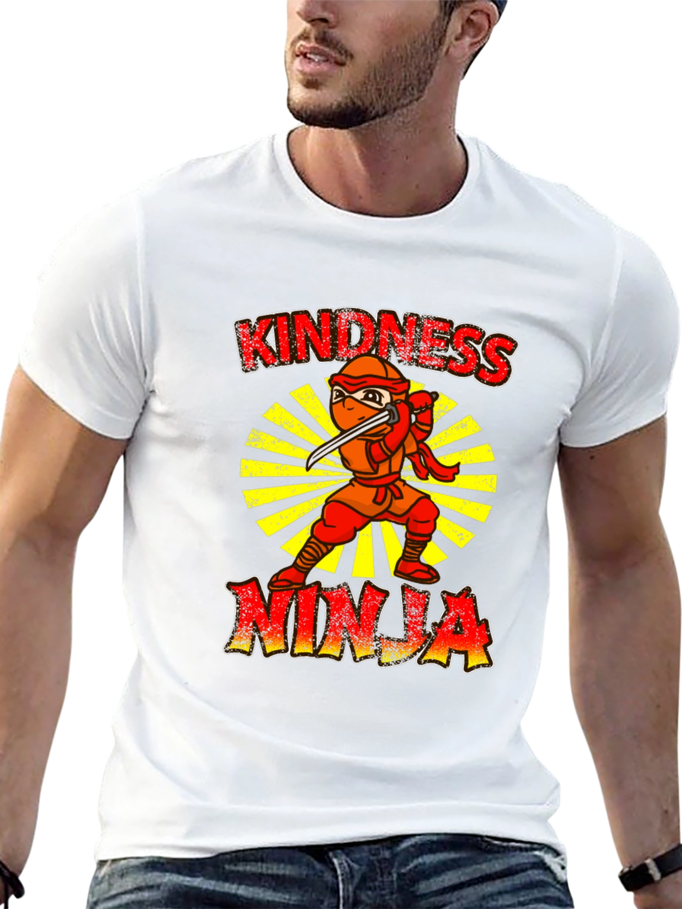 Kindness Ninja Black T-Shirt