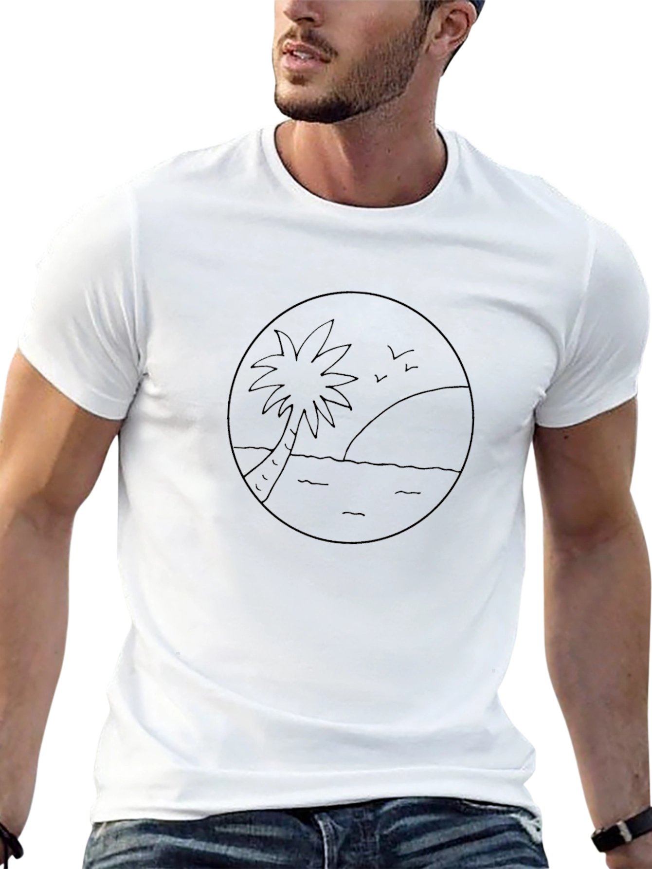 Island Life Graphic Tee - Relaxed Fit