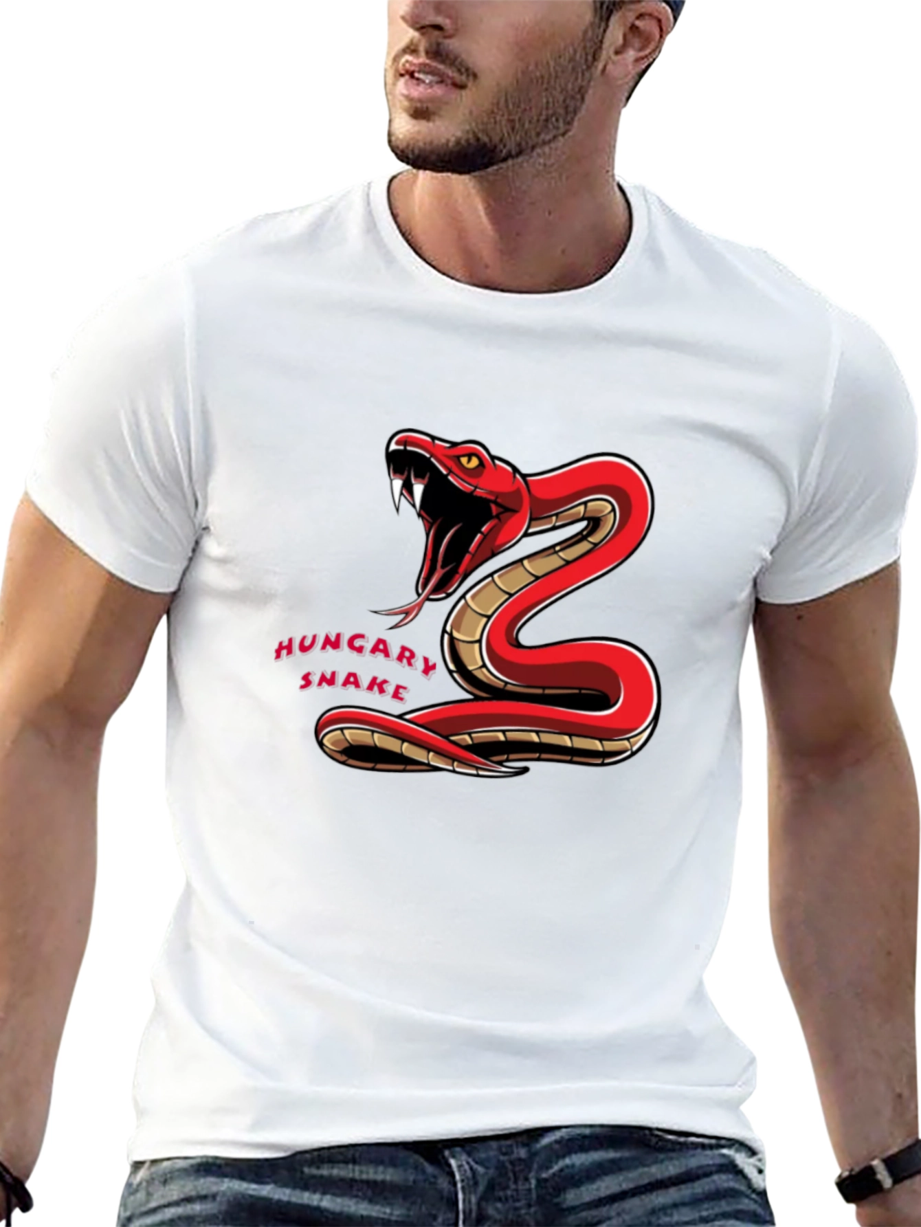 Hungary Snake T-Shirt - Unique Graphic Tee