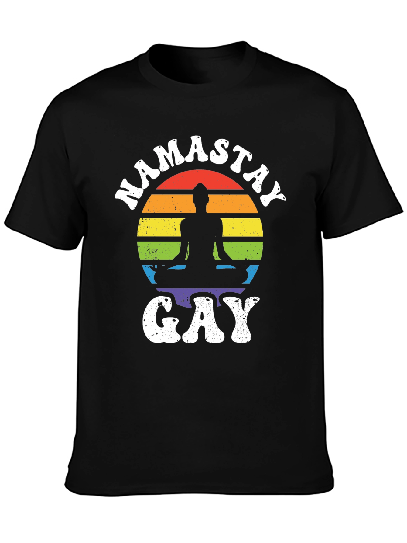 Namastay Gay T-Shirt - Pride Yoga Tee