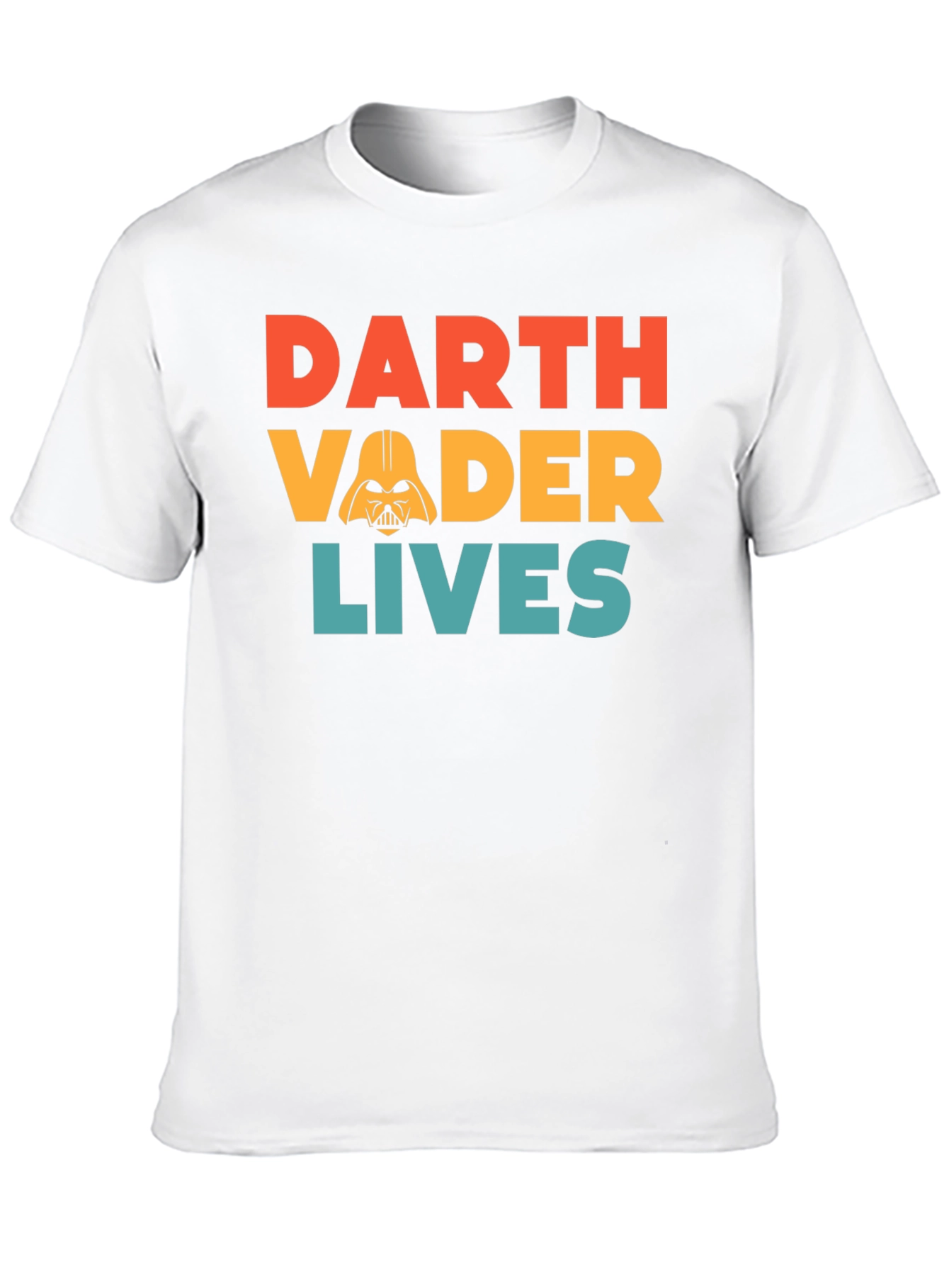 Darth Vader Lives Retro Graphic T-Shirt