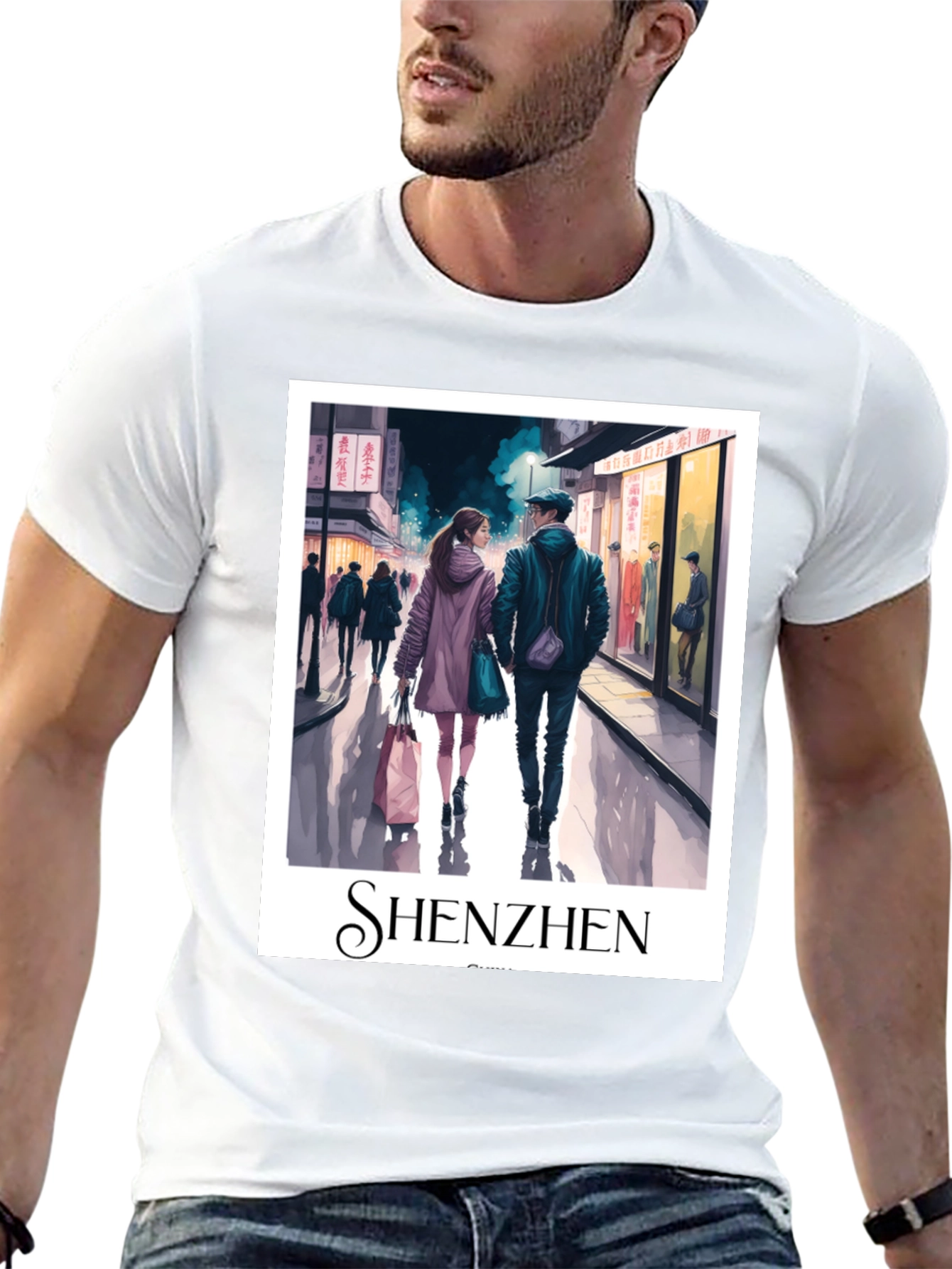 Shenzhen Graphic T-Shirt