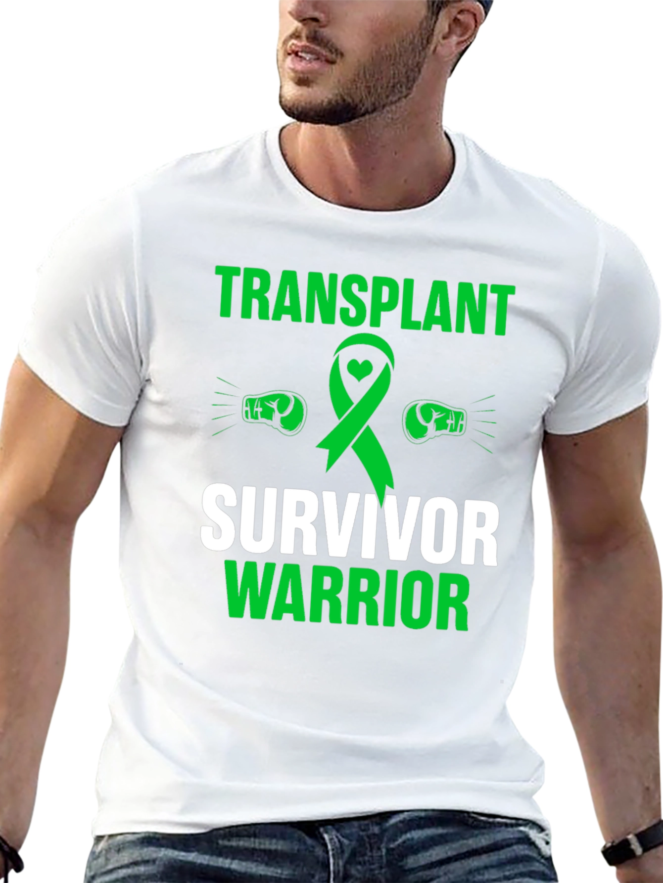 Transplant Survivor Warrior Graphic T-Shirt