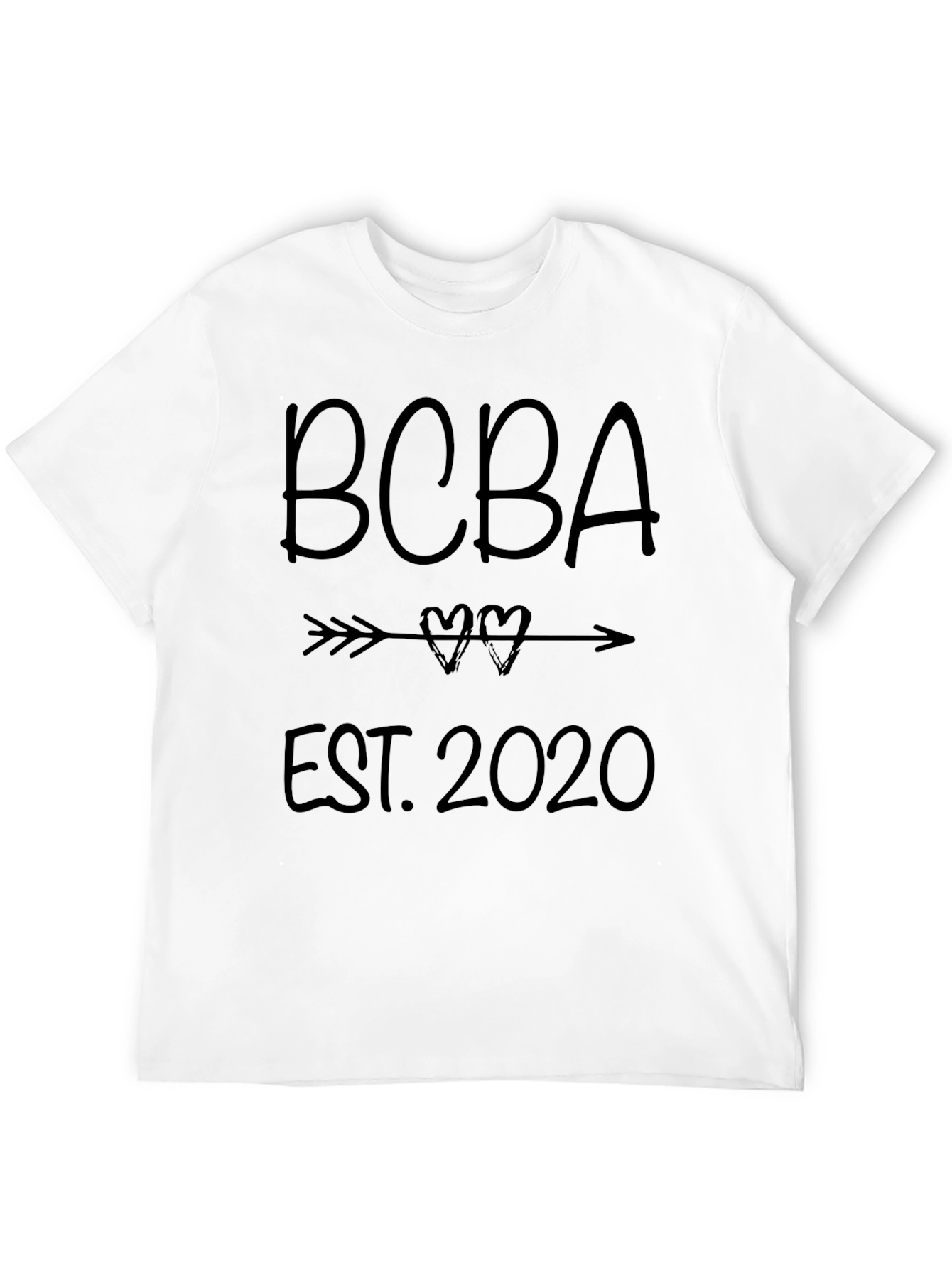 BCBA Est. 2020 Arrow Heart T-Shirt