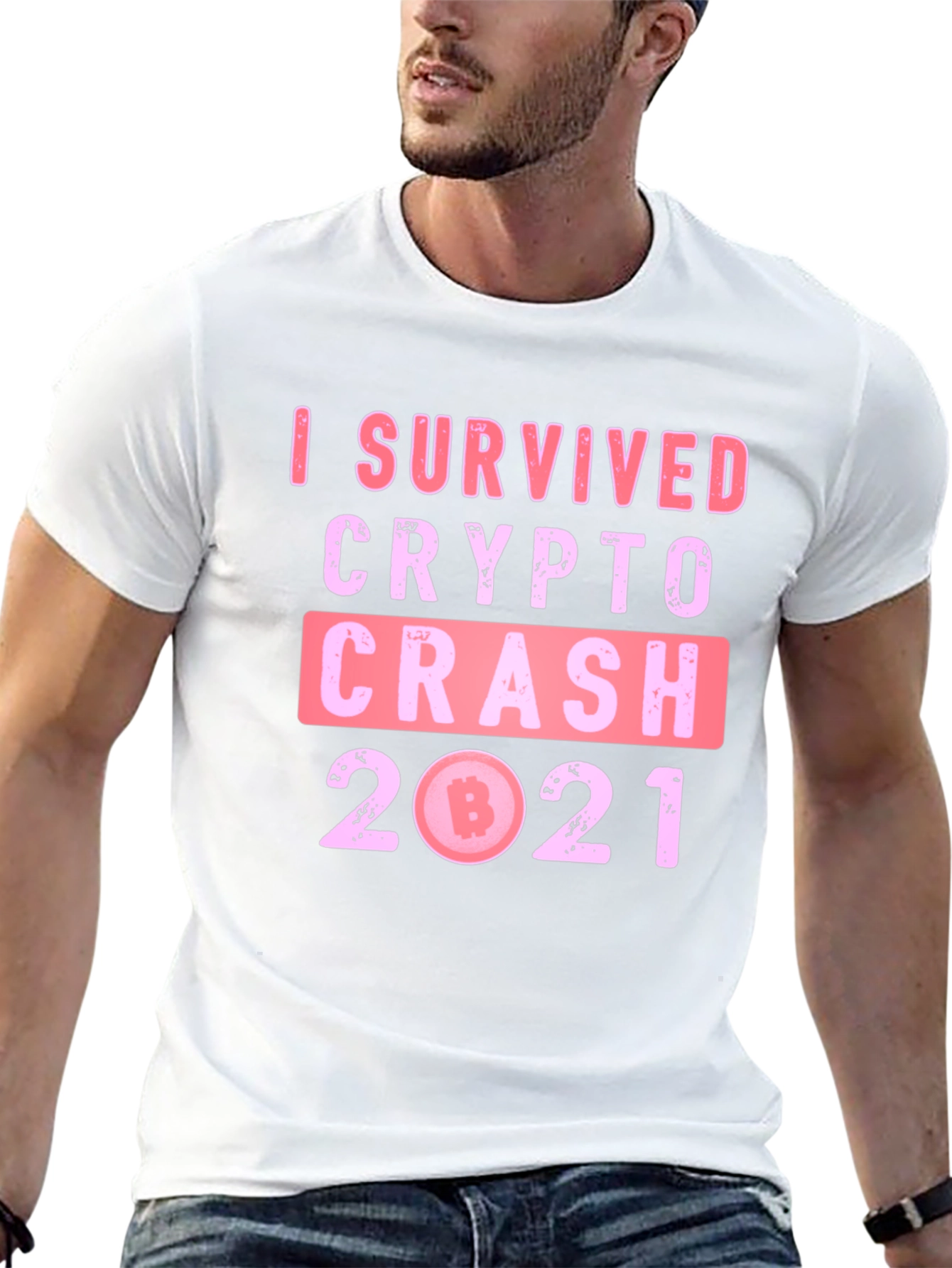 Crypto Crash 2021 Survivor Tee