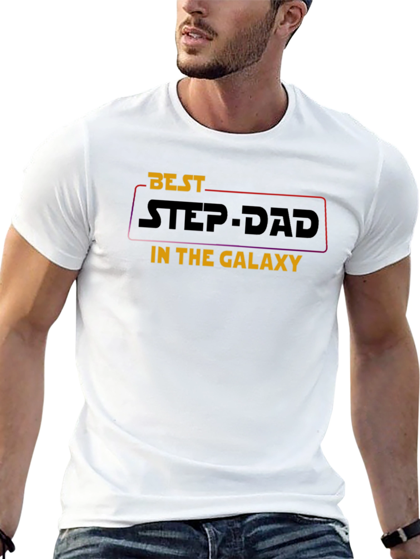 Best Step-Dad in the Galaxy T-Shirt
