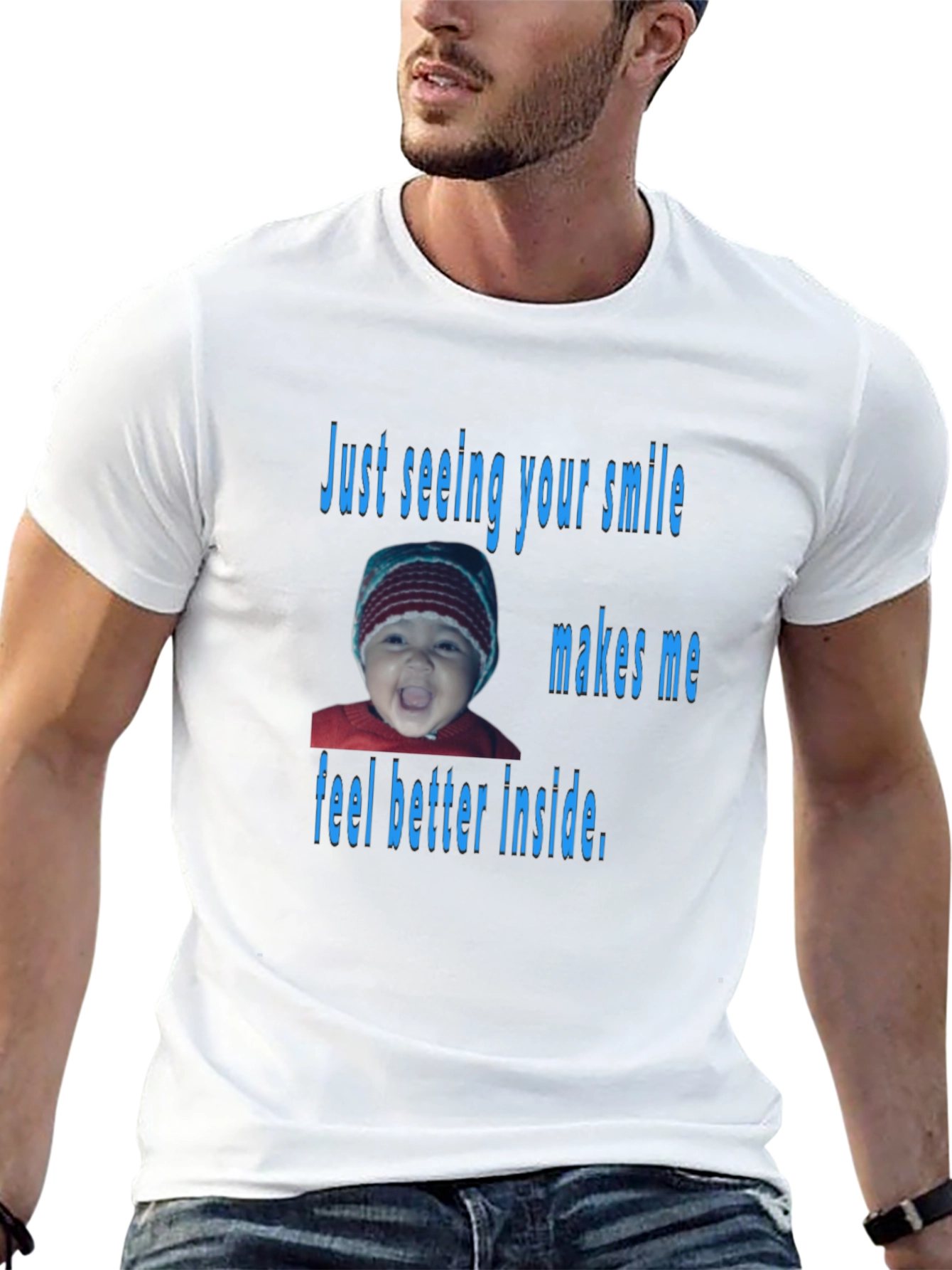 Smile Inside T-Shirt - Black