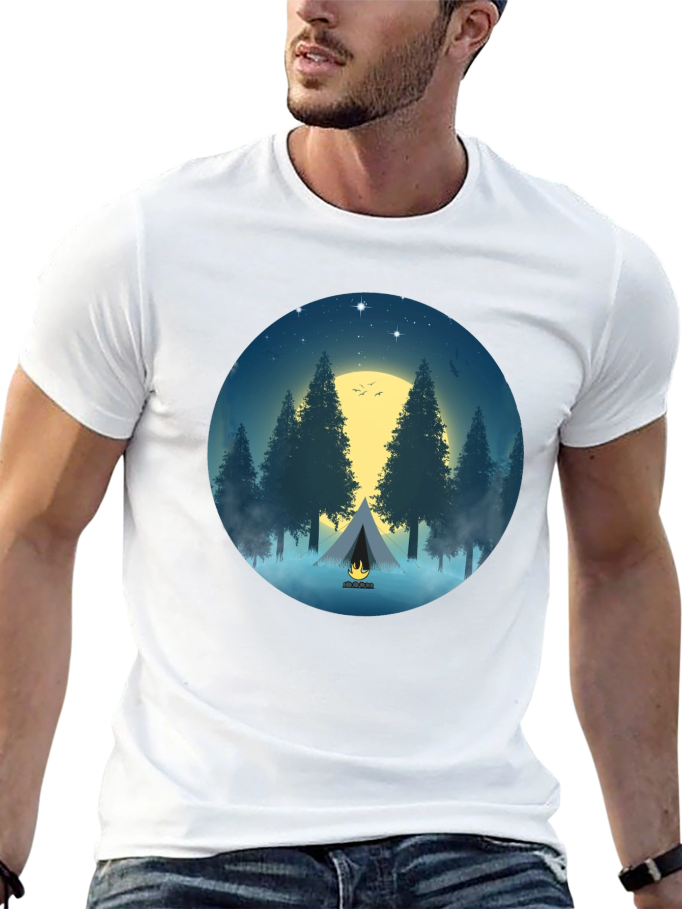 Camping Night T-Shirt