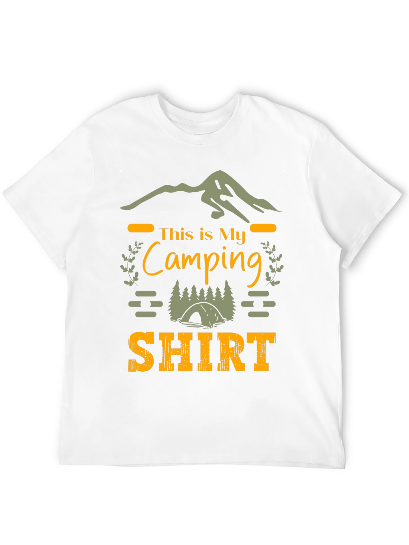 Camping Shirt - Mens Graphic Tee
