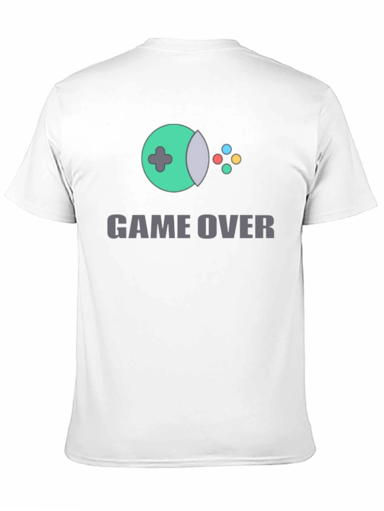 Game Over Graphic T-Shirt - Gamer Style Tee