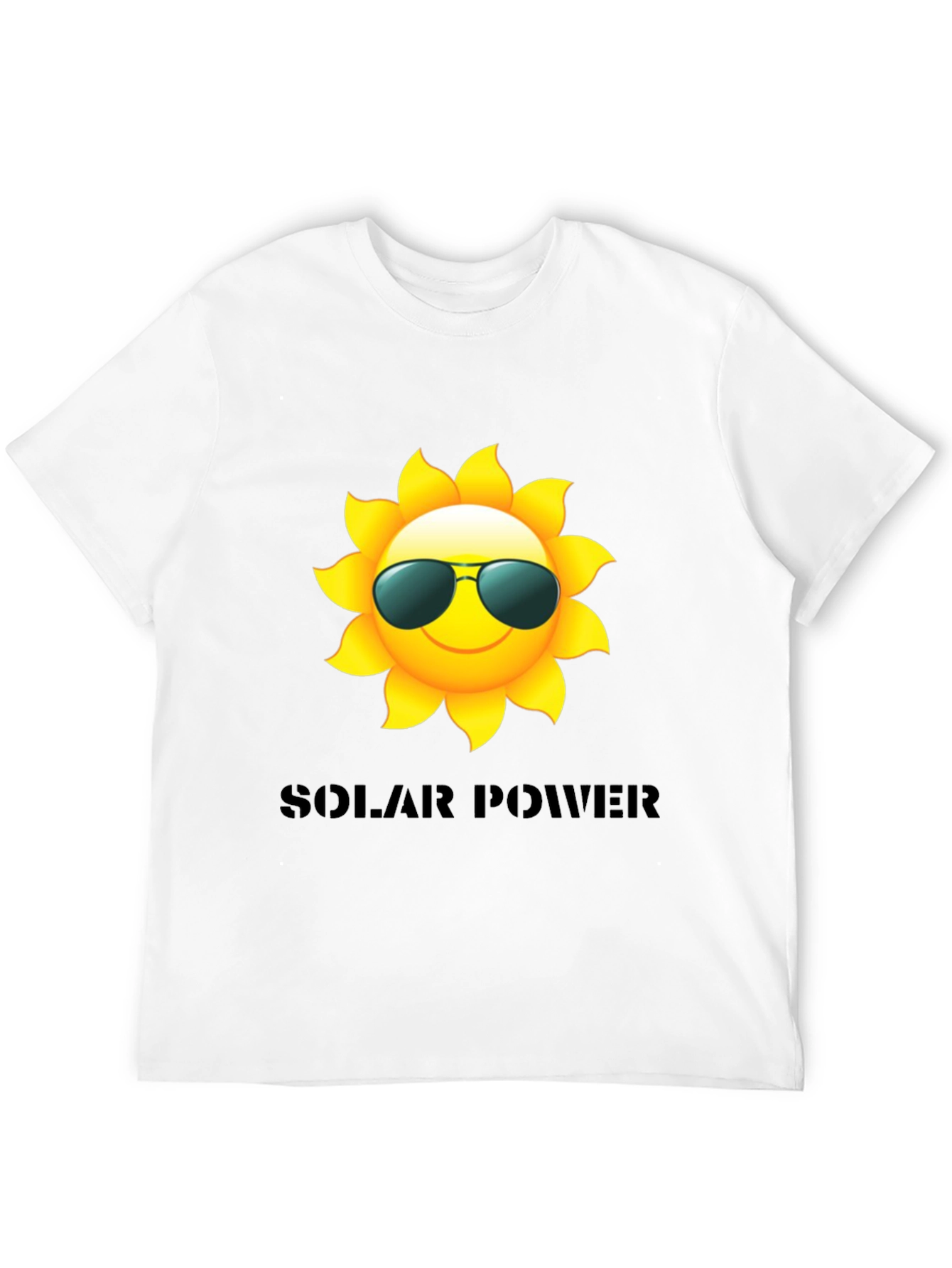Solar Power T-Shirt - Cool Sun Design