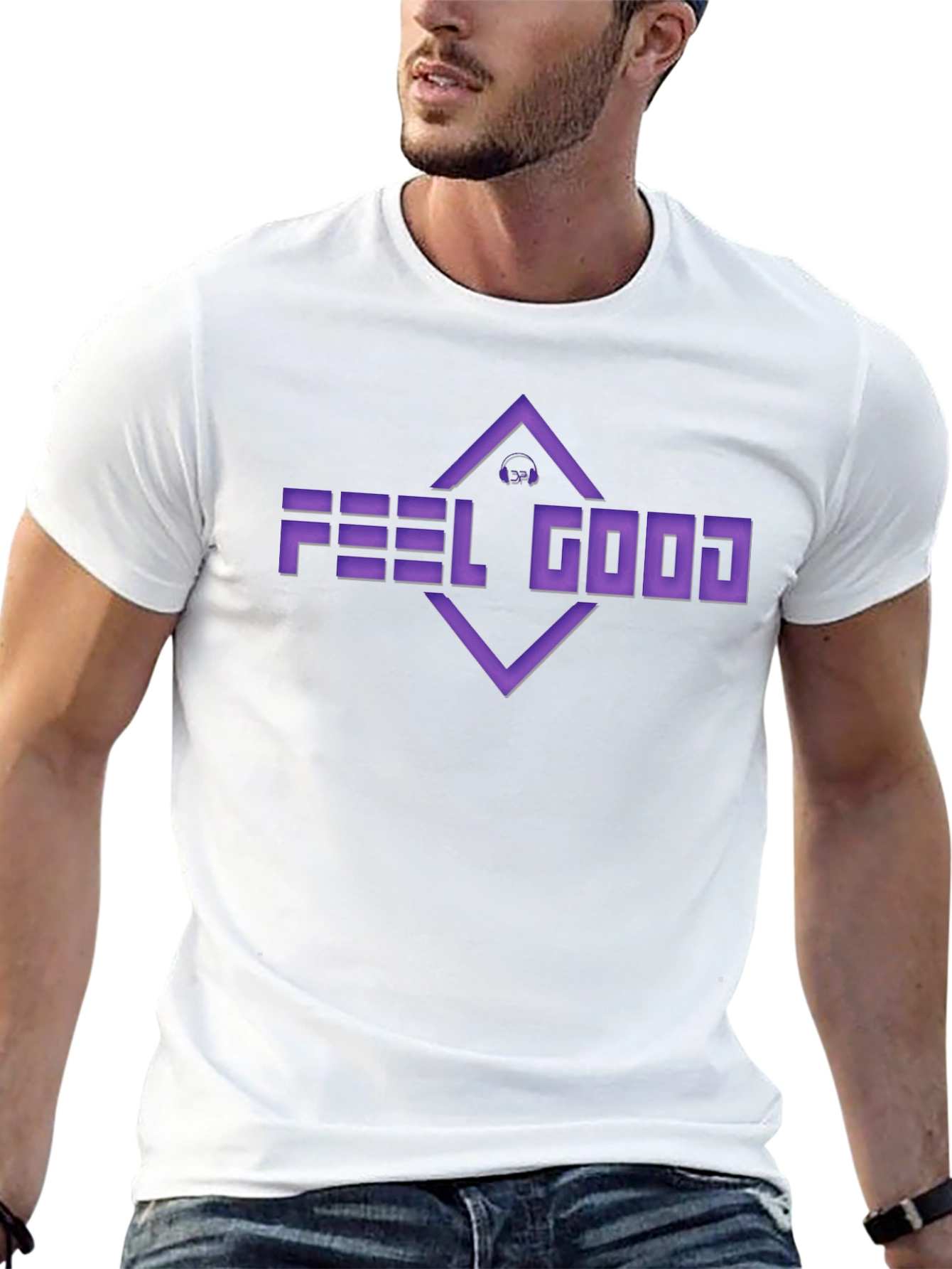 Feel Good Graphic Tee - Black