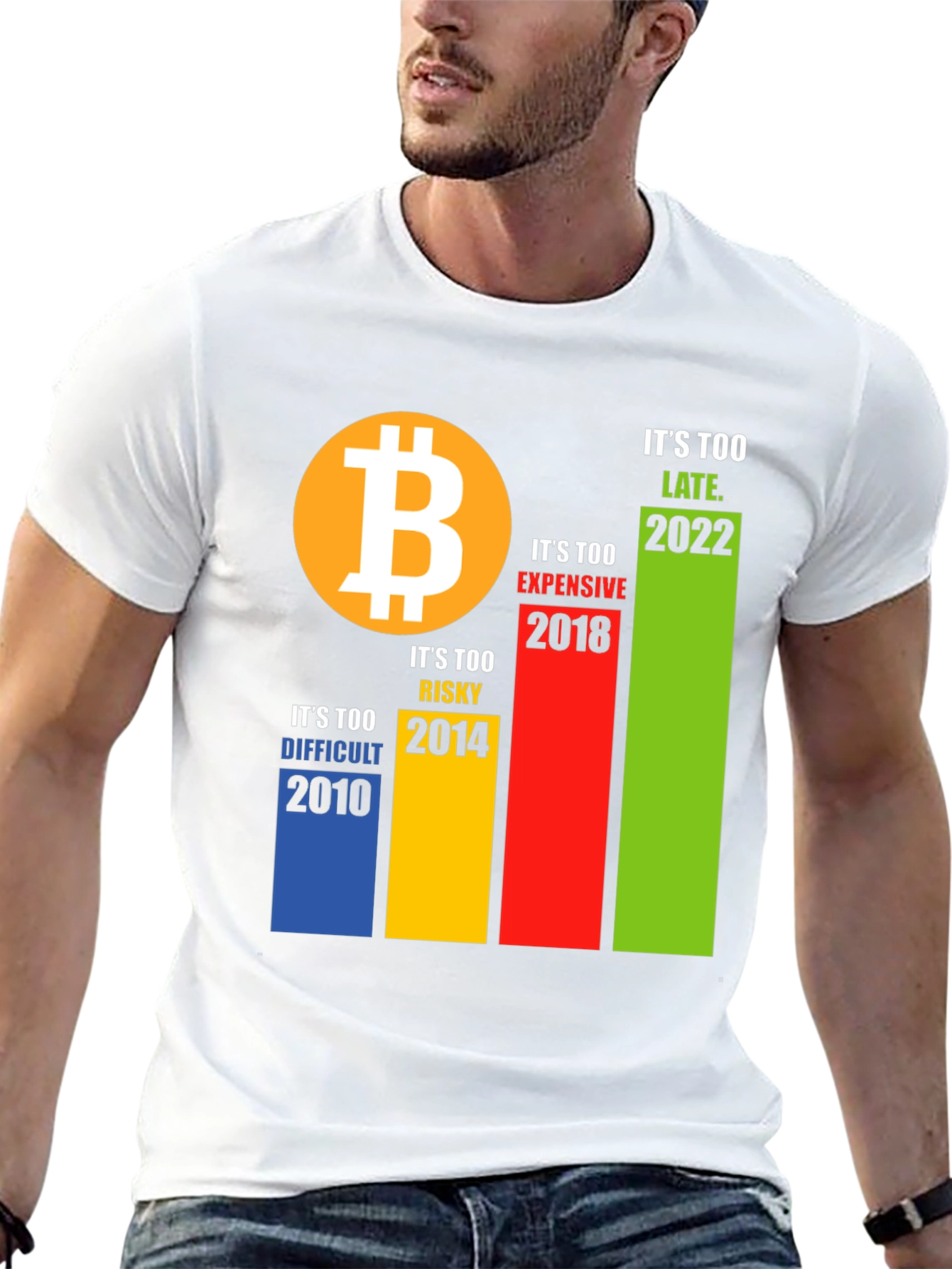 Bitcoin Evolution T-Shirt - BTC Crypto Tee