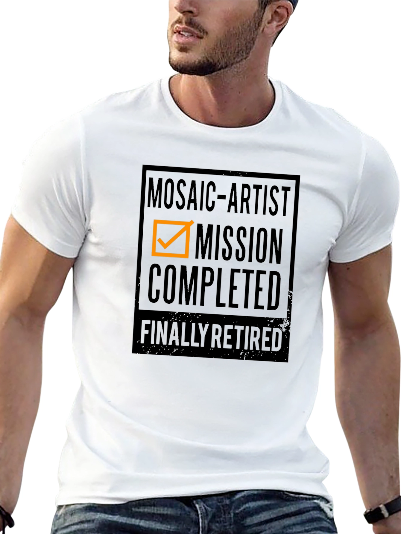 Mosaic Artist Mission Completed Retired T-Shirt