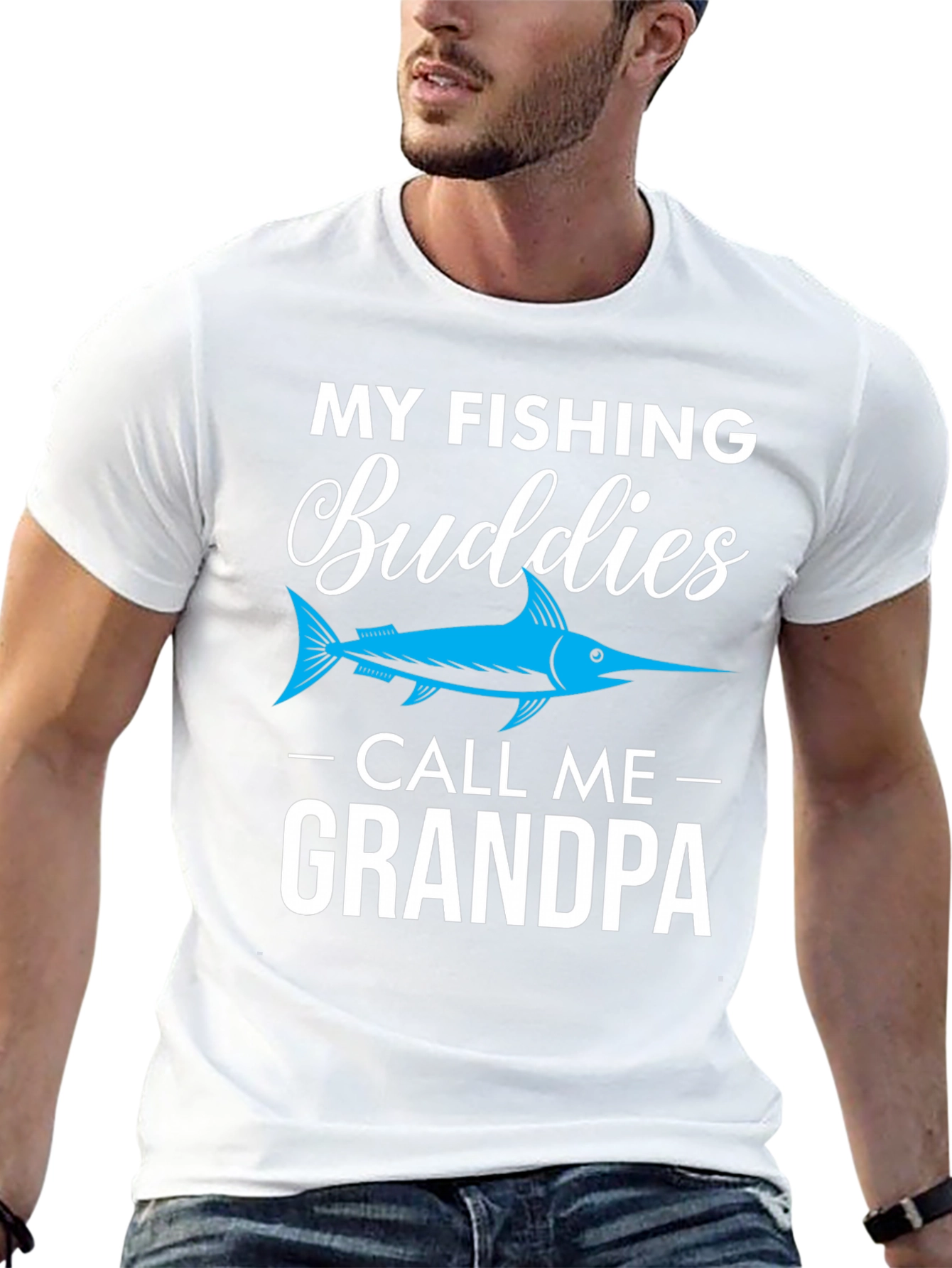 My Fishing Buddies Call Me Grandpa T-Shirt