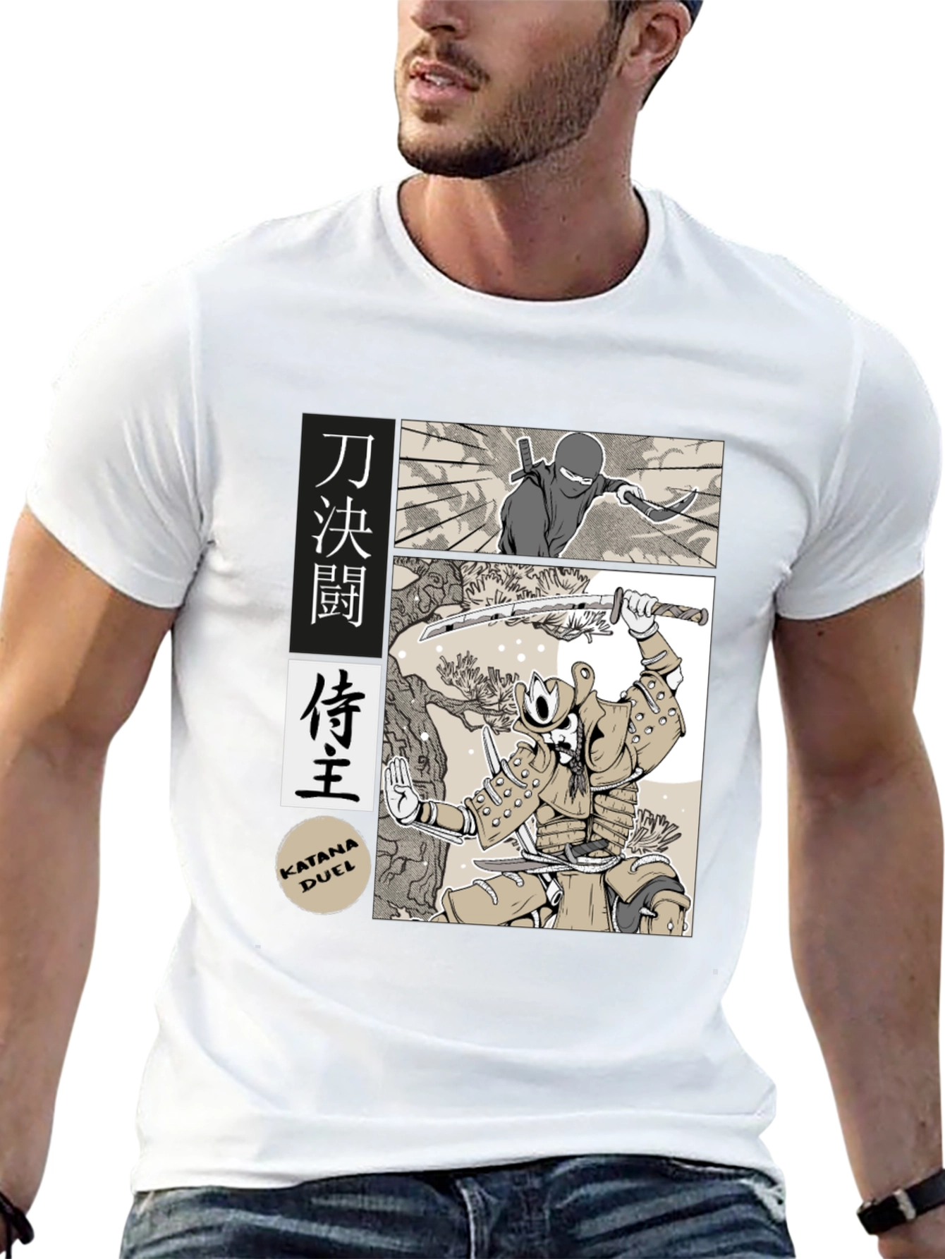 Katana Duel Graphic Tee