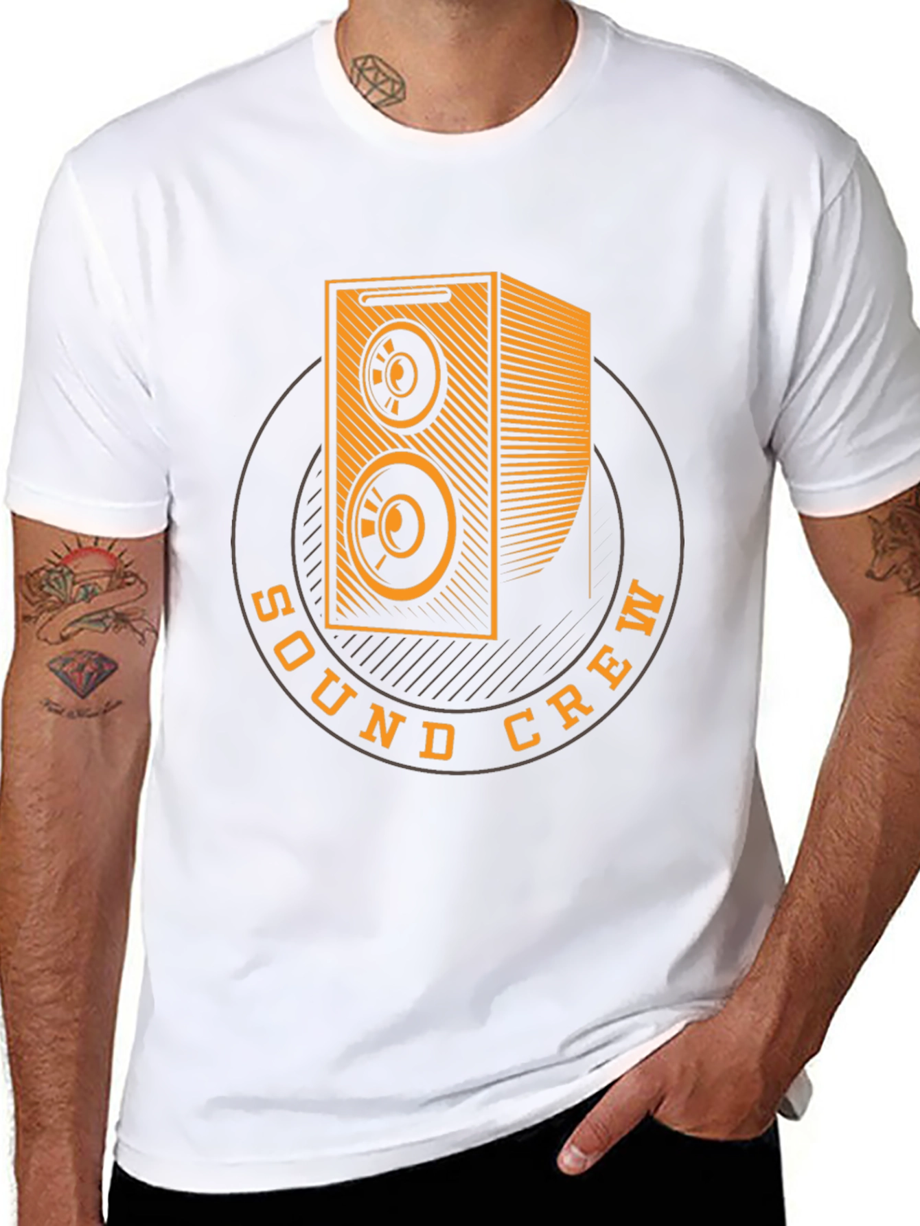 Sound Crew Graphic Tee - Black