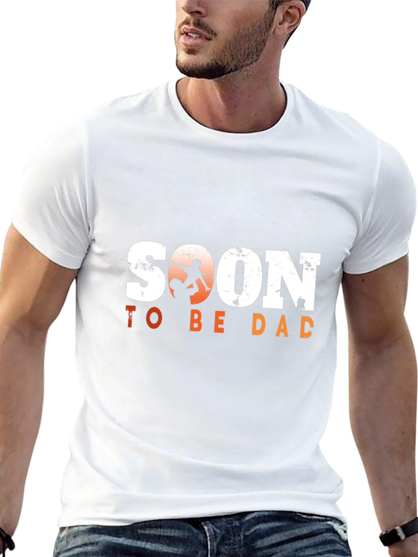 Soon To Be Dad Graphic T-Shirt - Pregnancy Announcement
