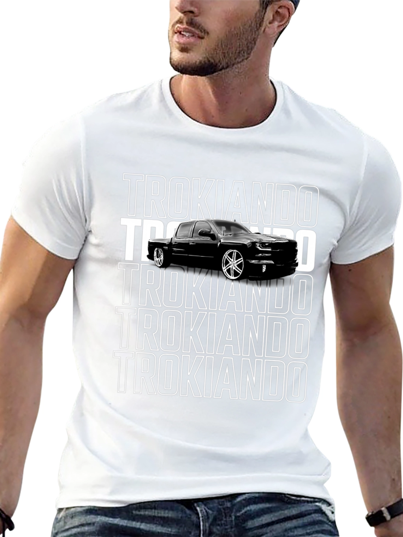Trokiando Truck T-Shirt - Black