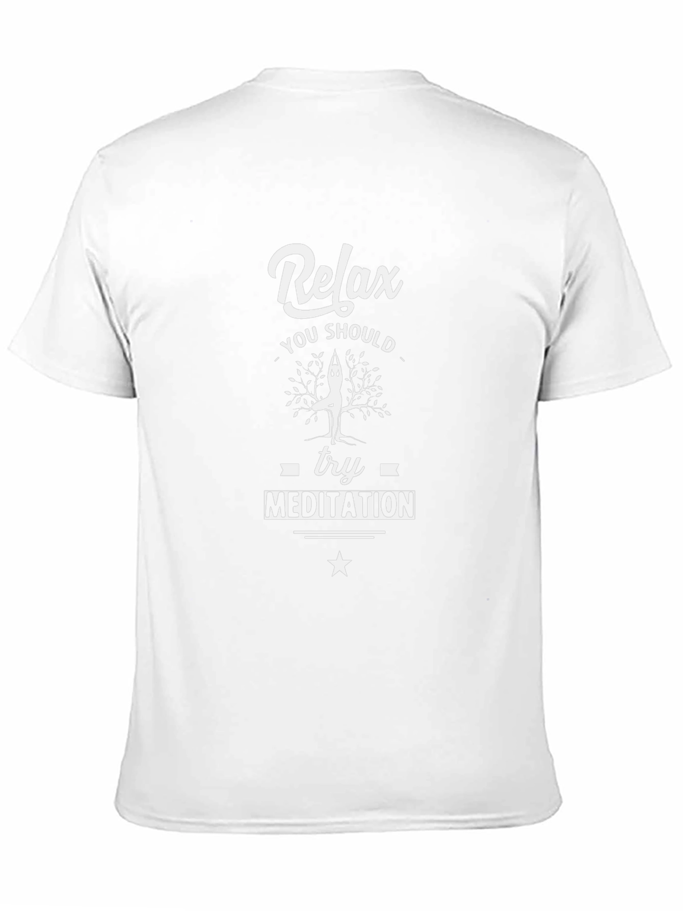 Relax Meditation Graphic T-Shirt
