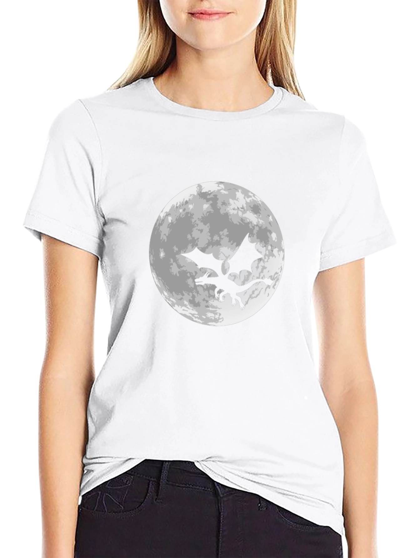 Dragon Moon Black T-Shirt