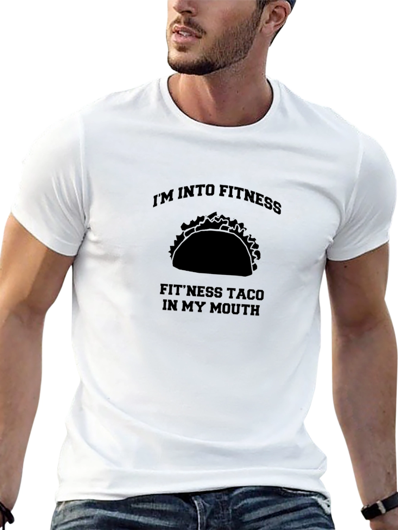 Fitness Taco T-Shirt: Funny Workout Tee