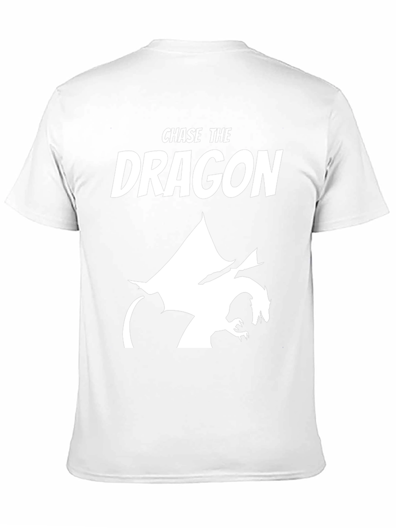 Chase the Dragon Black Graphic Tee