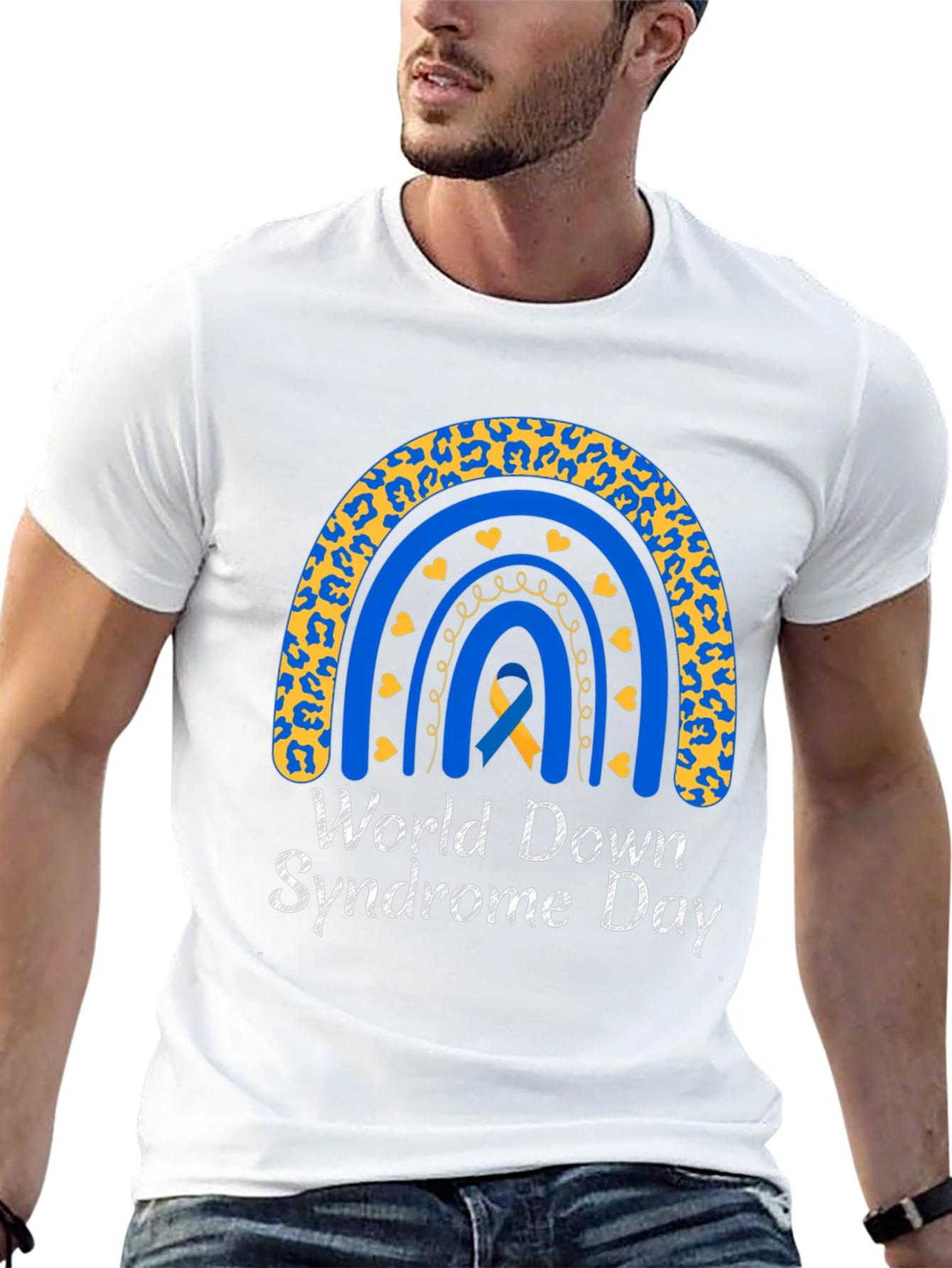 World Down Syndrome Day Rainbow T-Shirt