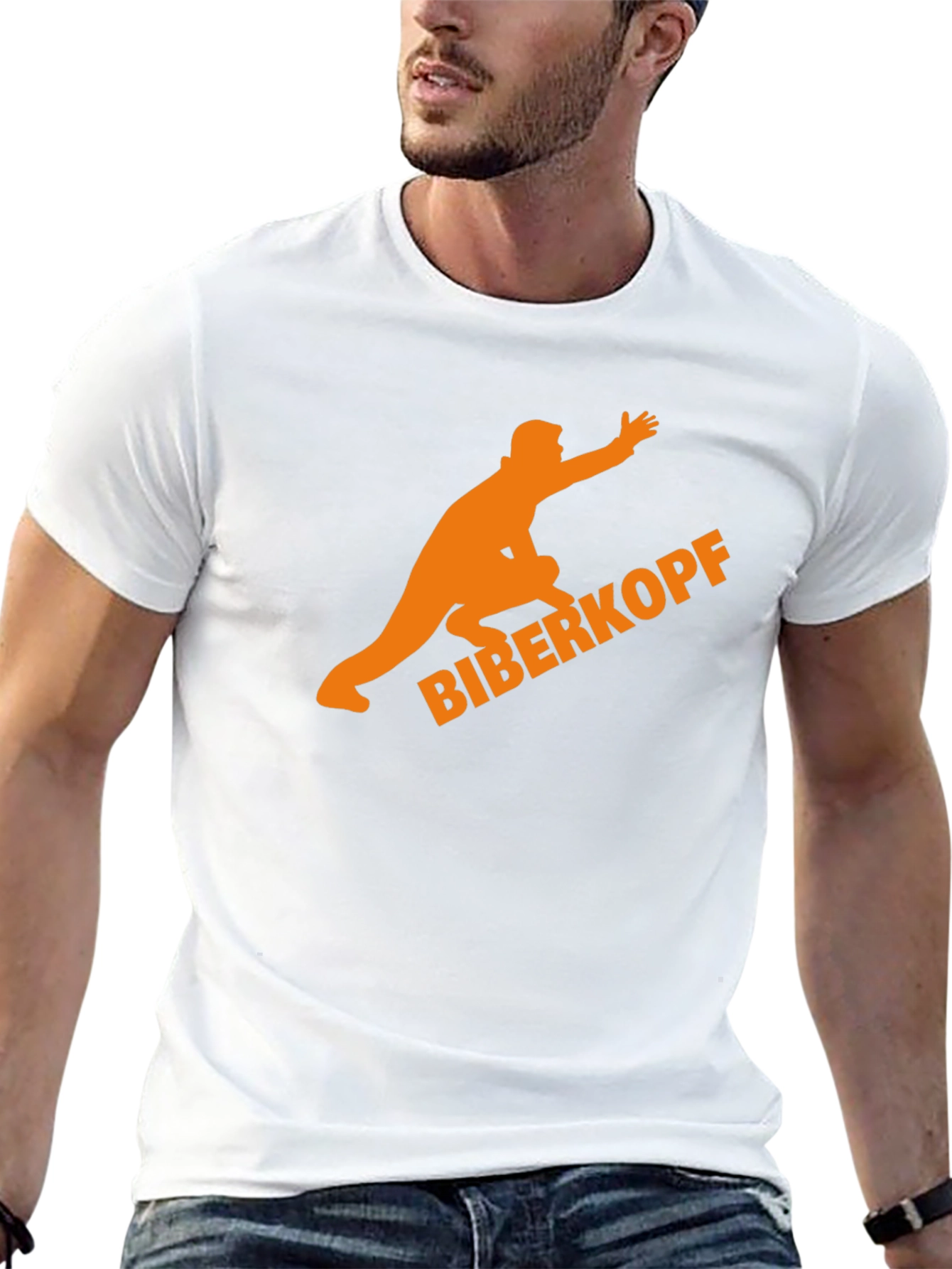 Biberkopf Graphic T-Shirt - Black Casual Tee
