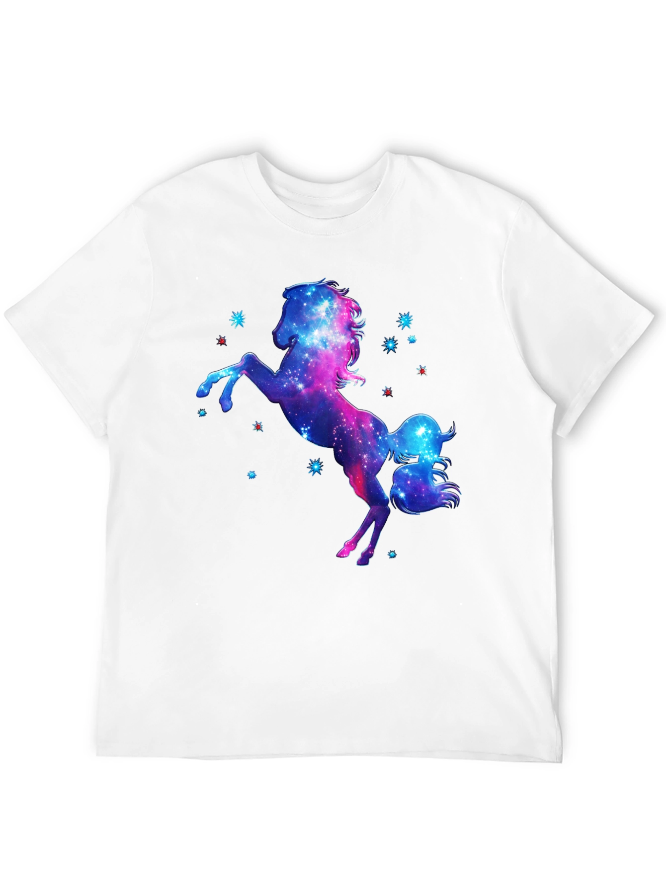Galaxy Unicorn Black T-Shirt