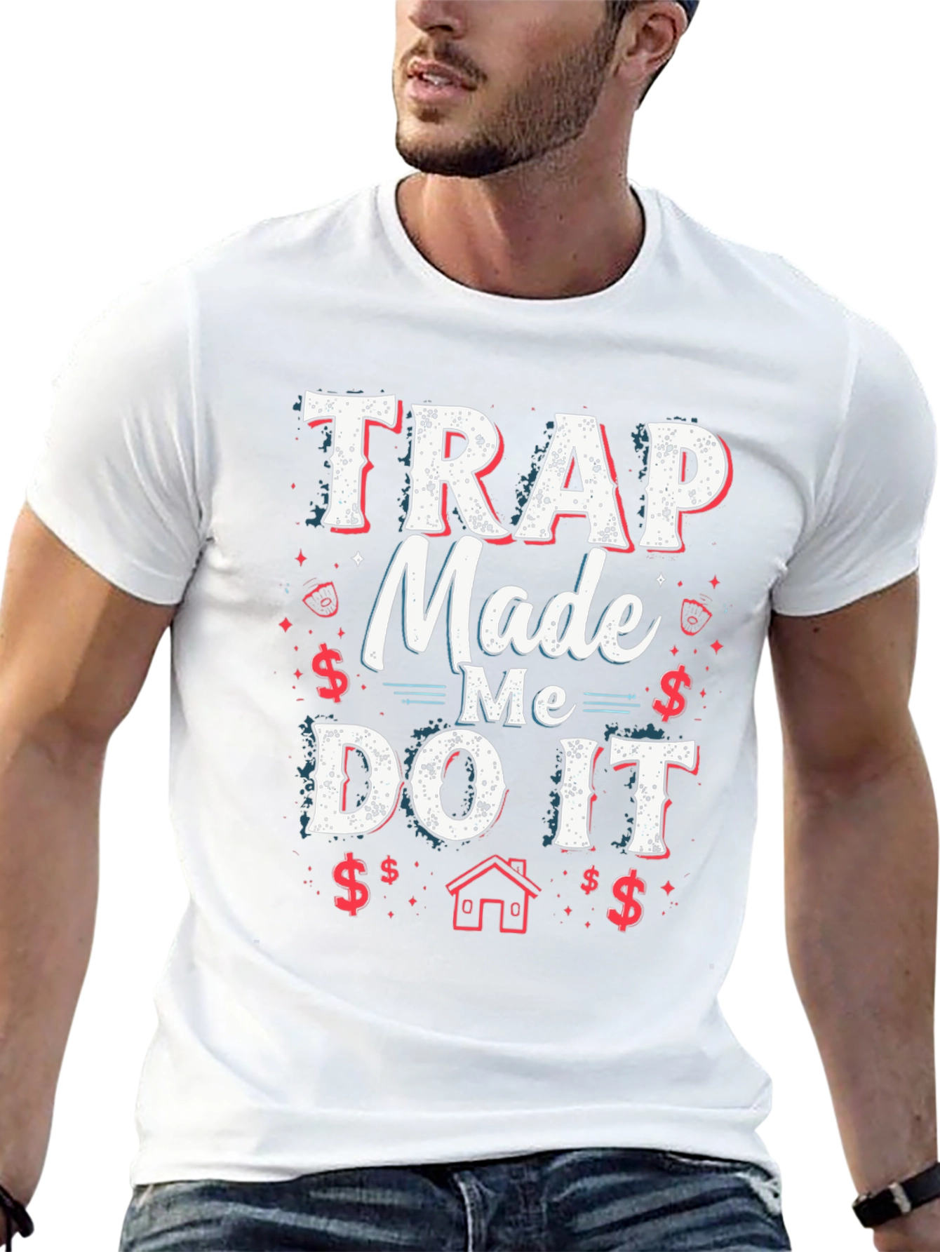 Trap Made Me Do It Graphic T-Shirt
