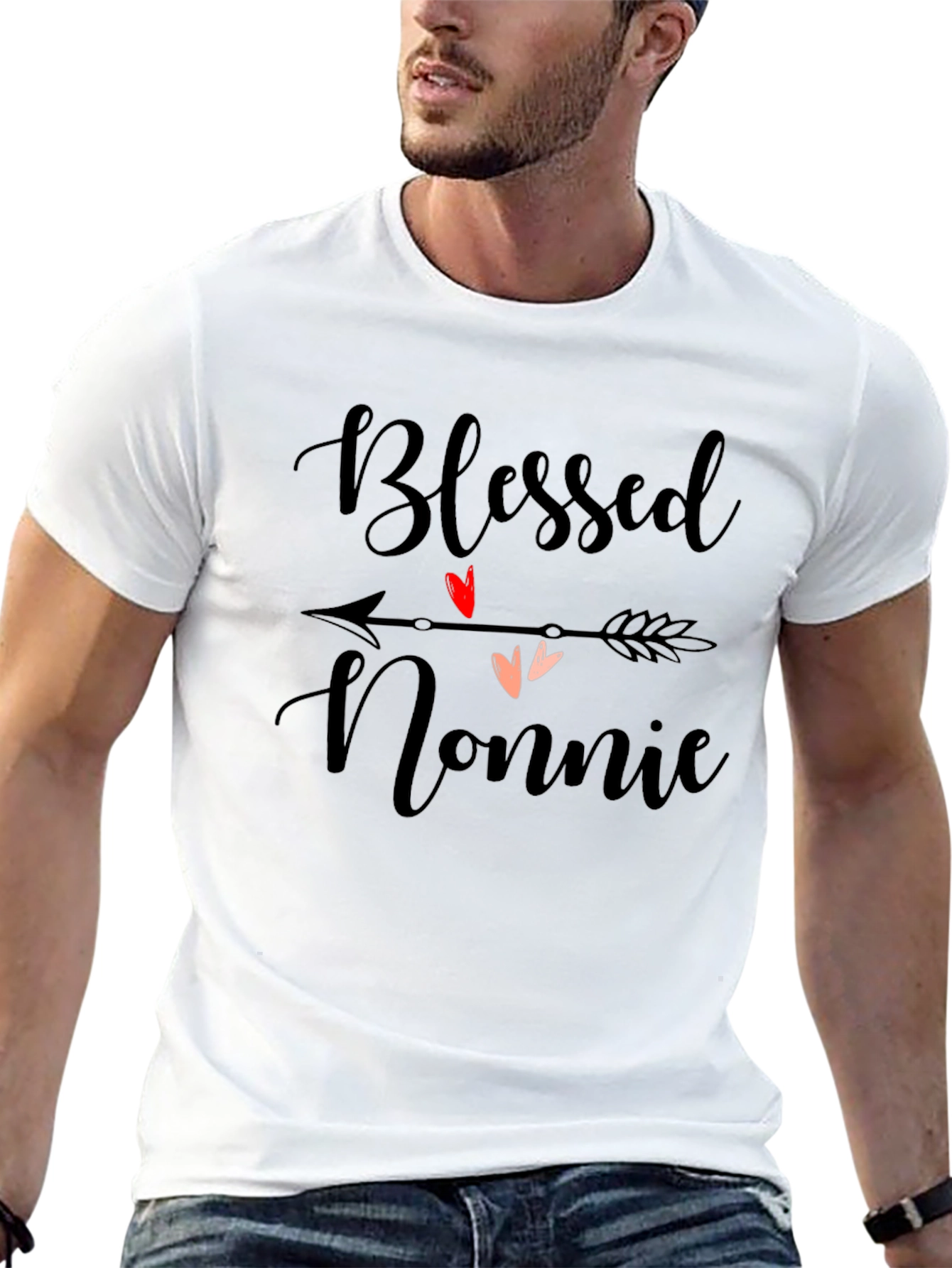 Blessed Nonnie Graphic T-Shirt