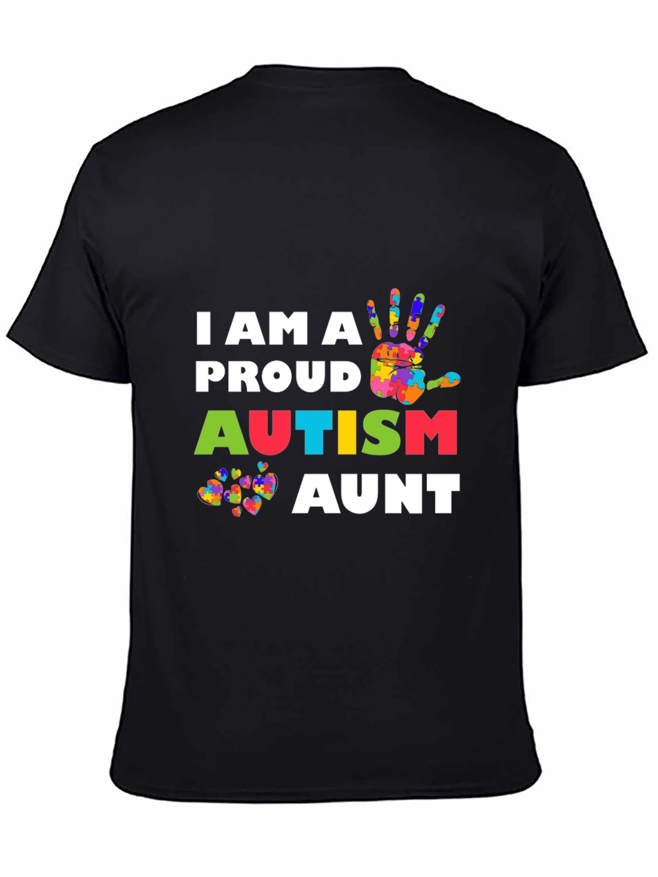 Proud Autism Aunt T-Shirt - Awareness & Support