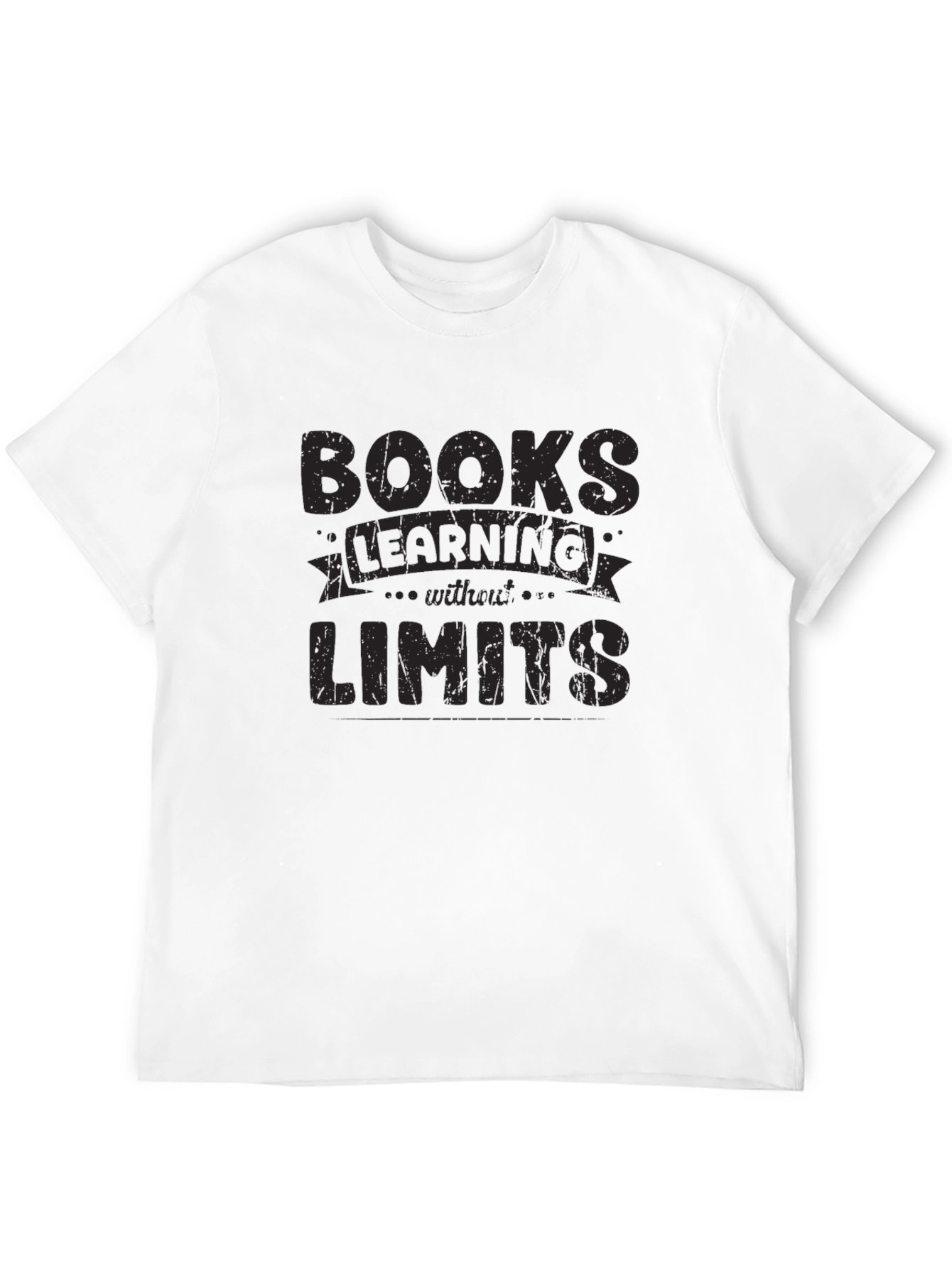 Books Learning Without Limits Graphic Tee