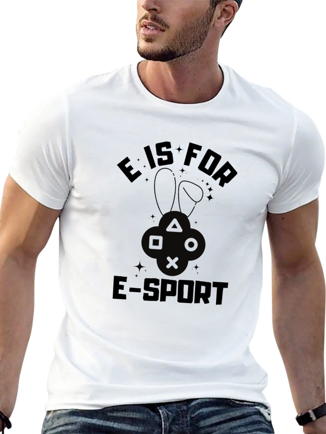 E-Sport Black T-Shirt - Gamer Style